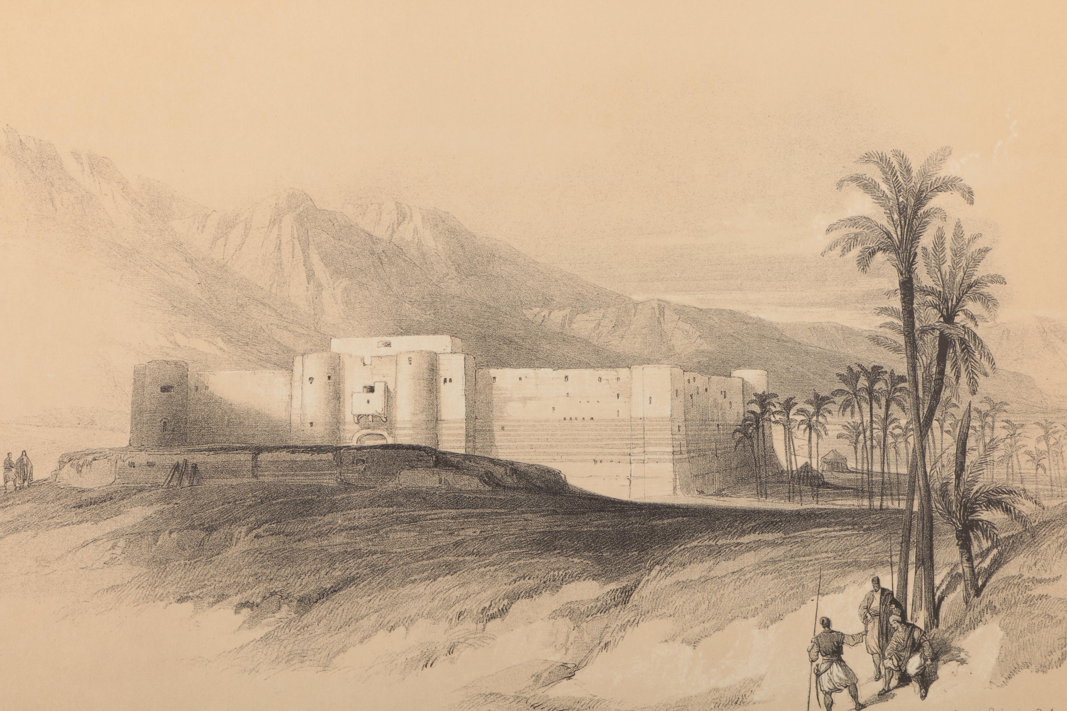 After David Roberts Offset Lithographs on Paper of the Holy Land