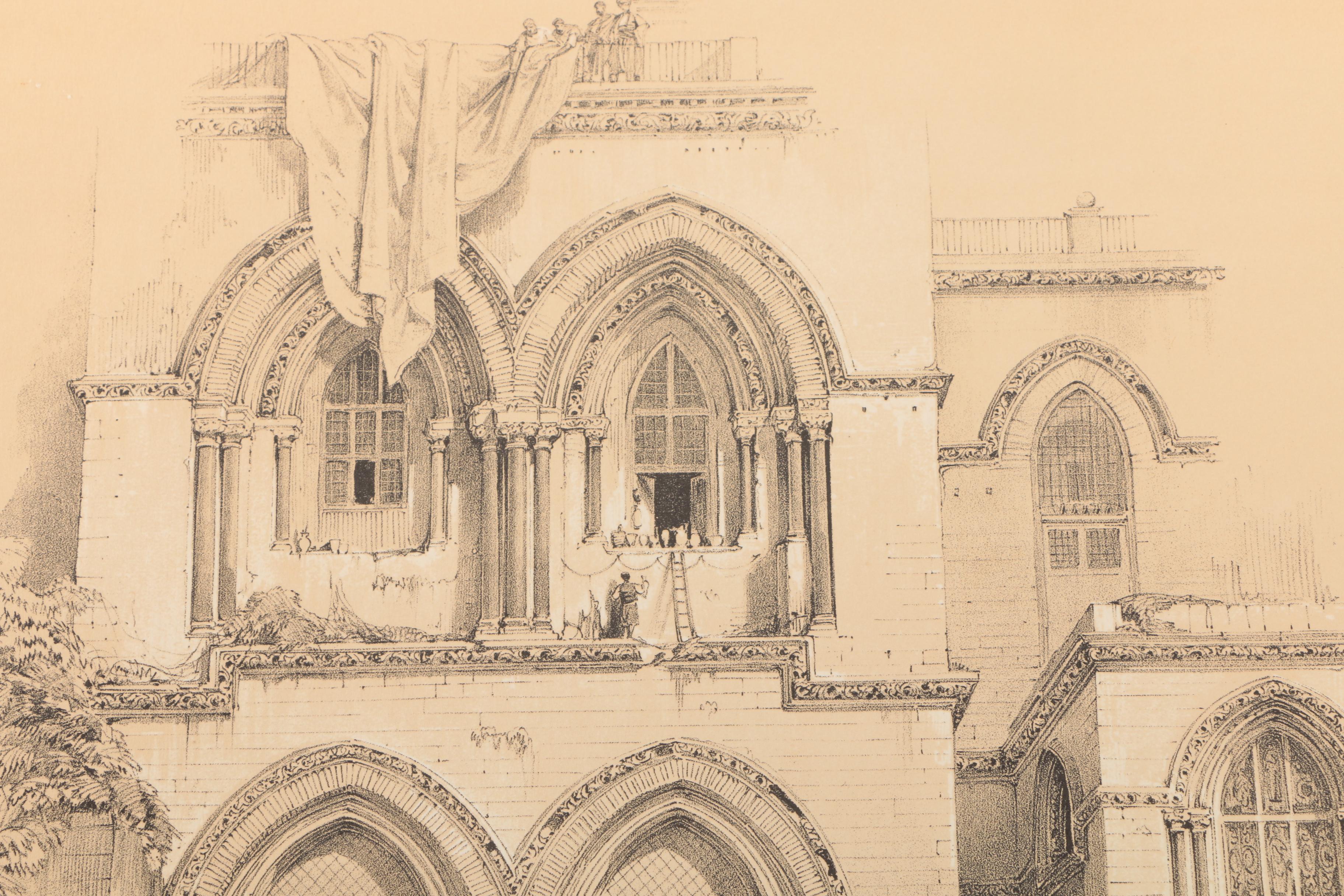 After David Roberts Offset Lithographs on Paper of the Holy Land