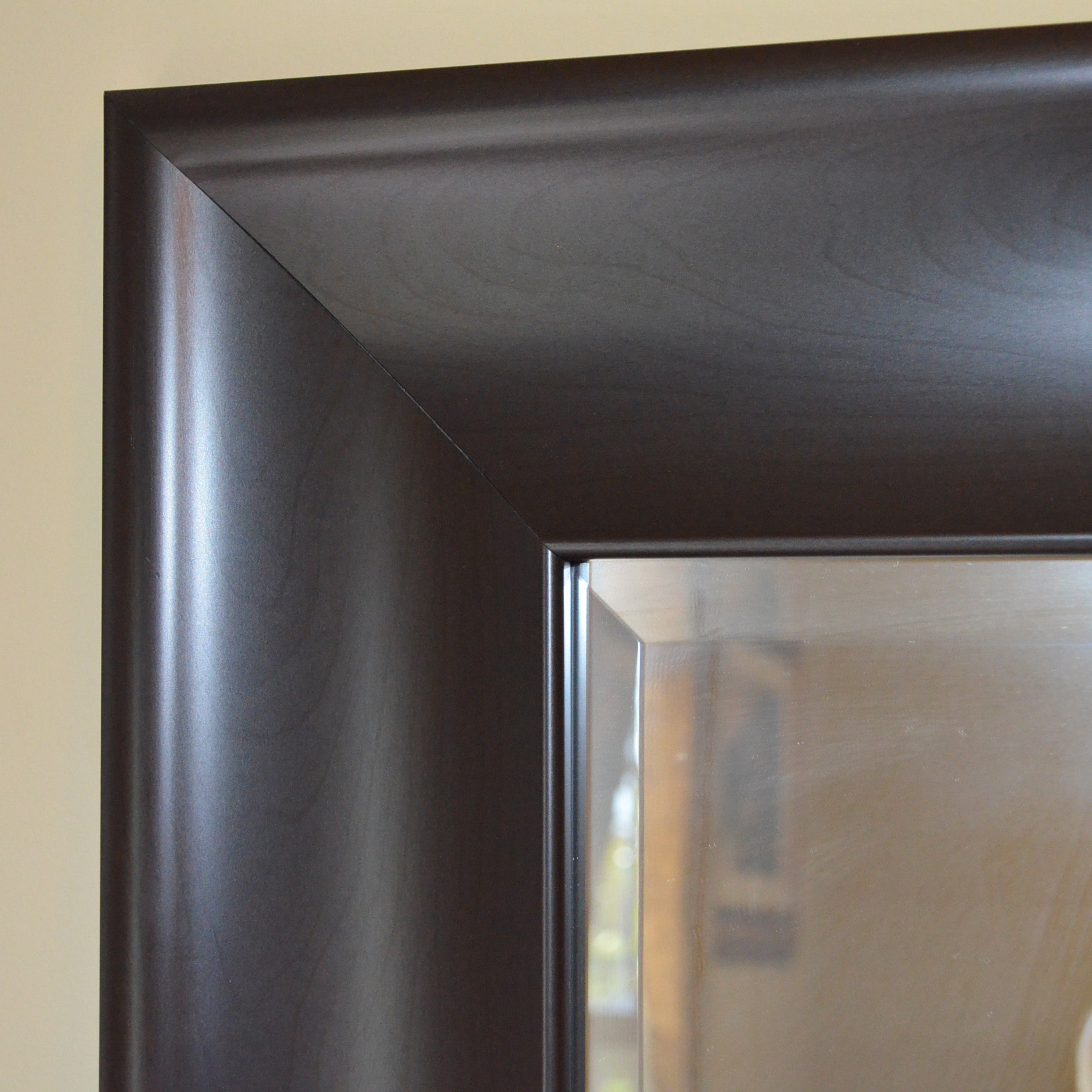 Large Wooden Floor Mirror