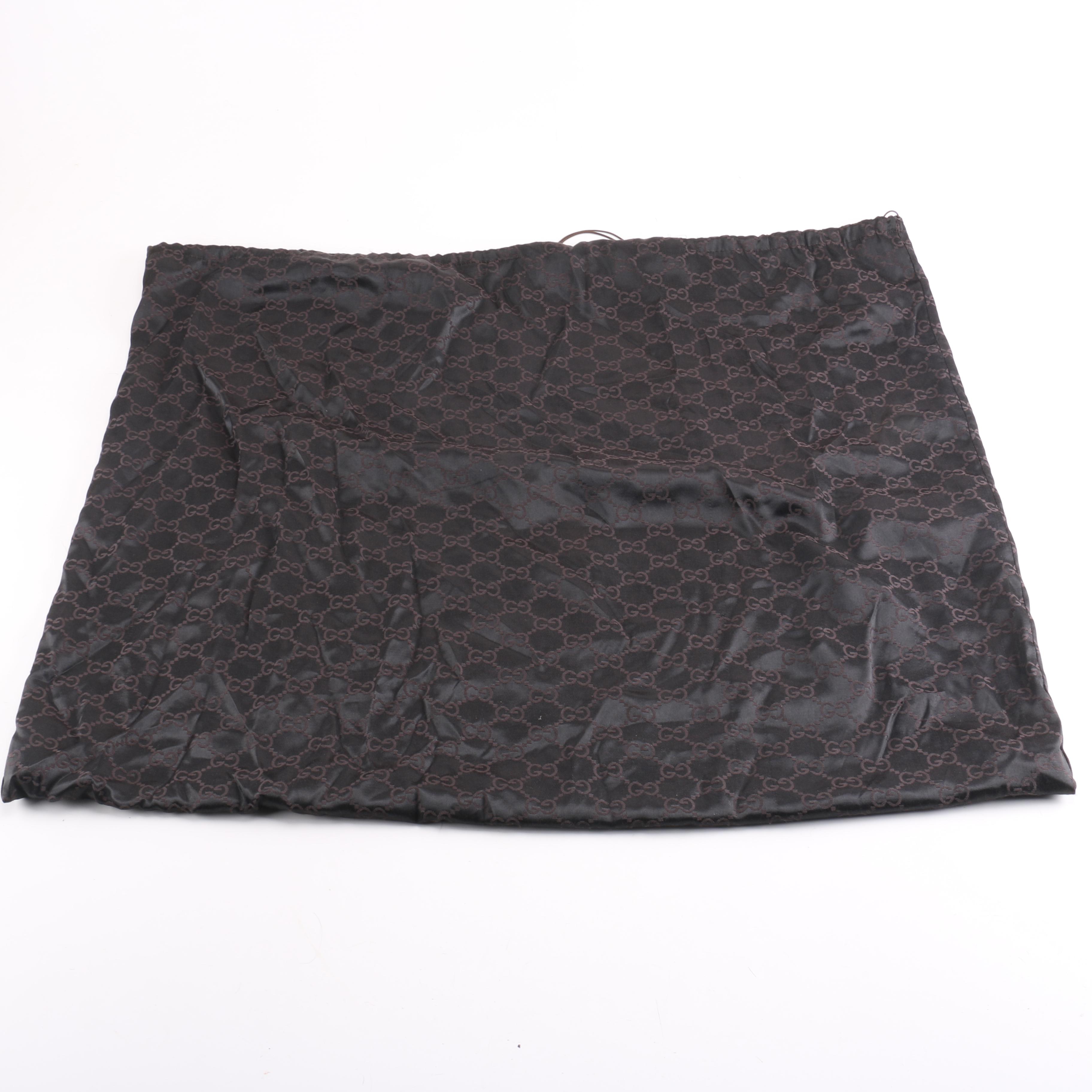 Gucci Navy and Red Supreme Canvas Duffel Bag