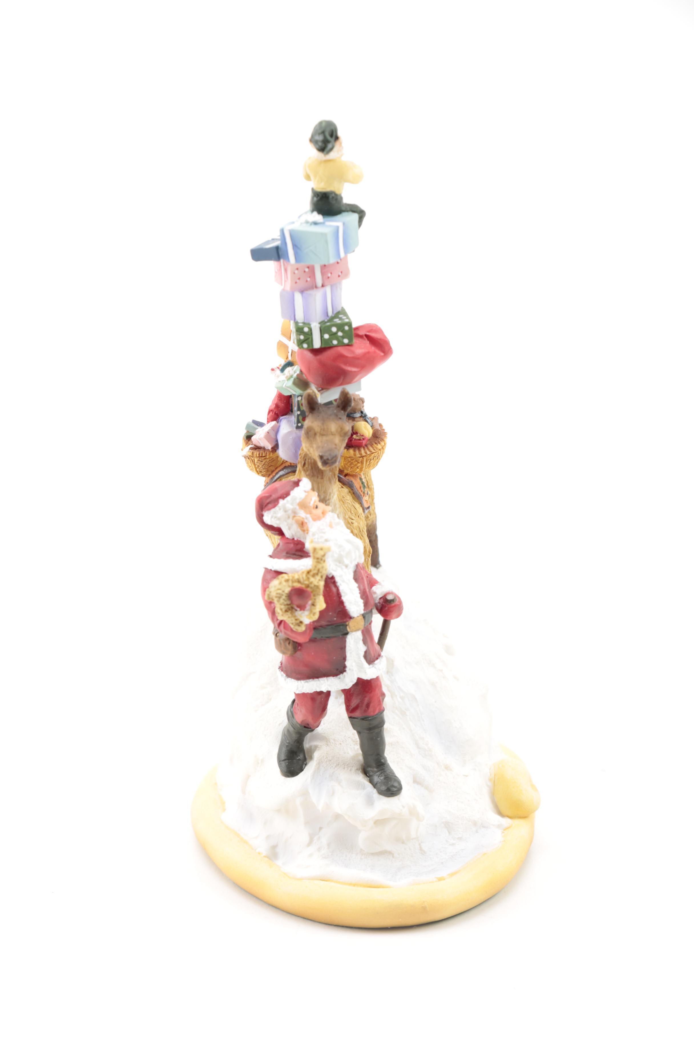 Maruri Limited Edition "Santa's World Travels" Ceramic Figurines