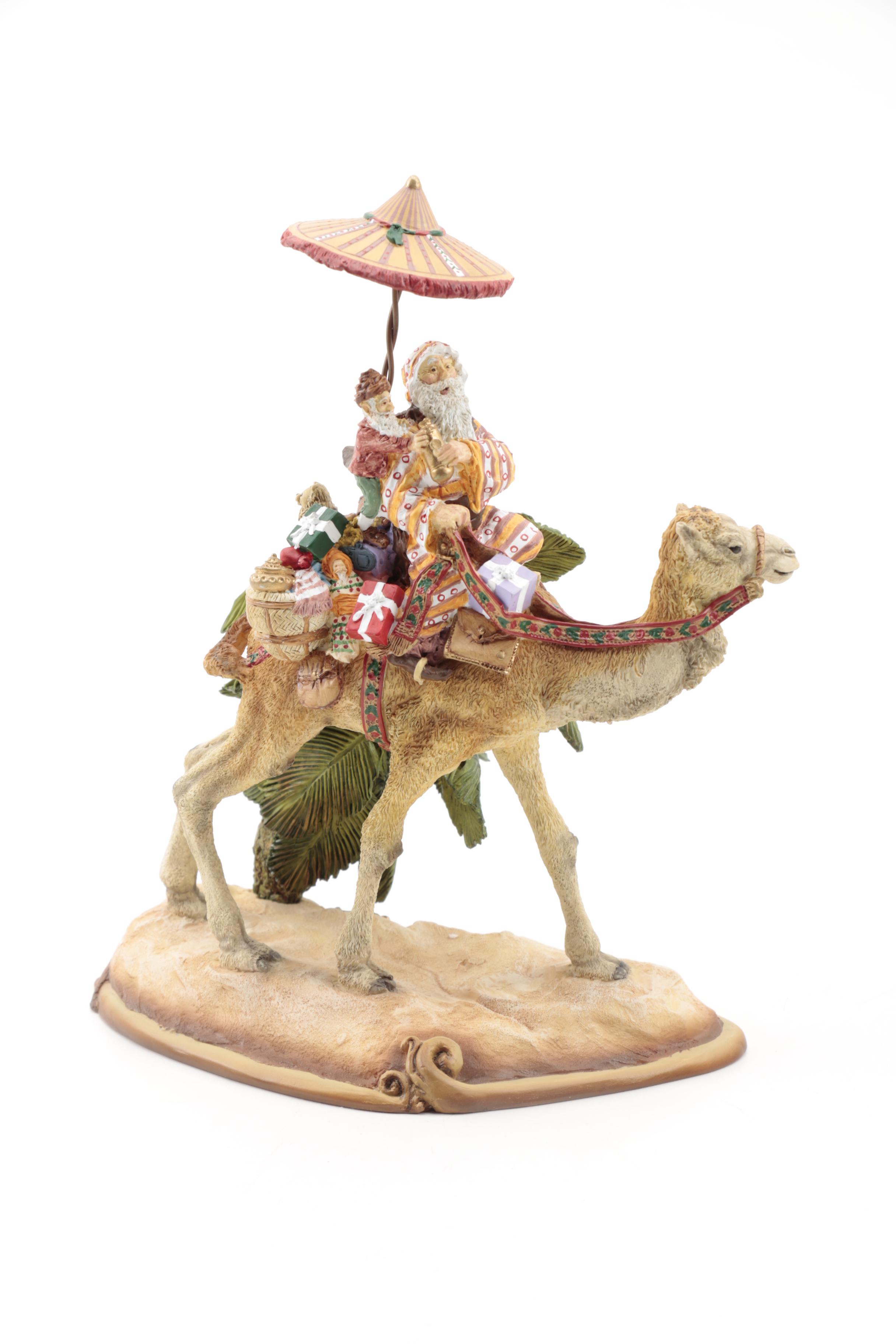 Maruri Limited Edition "Santa's World Travels" Ceramic Figurines