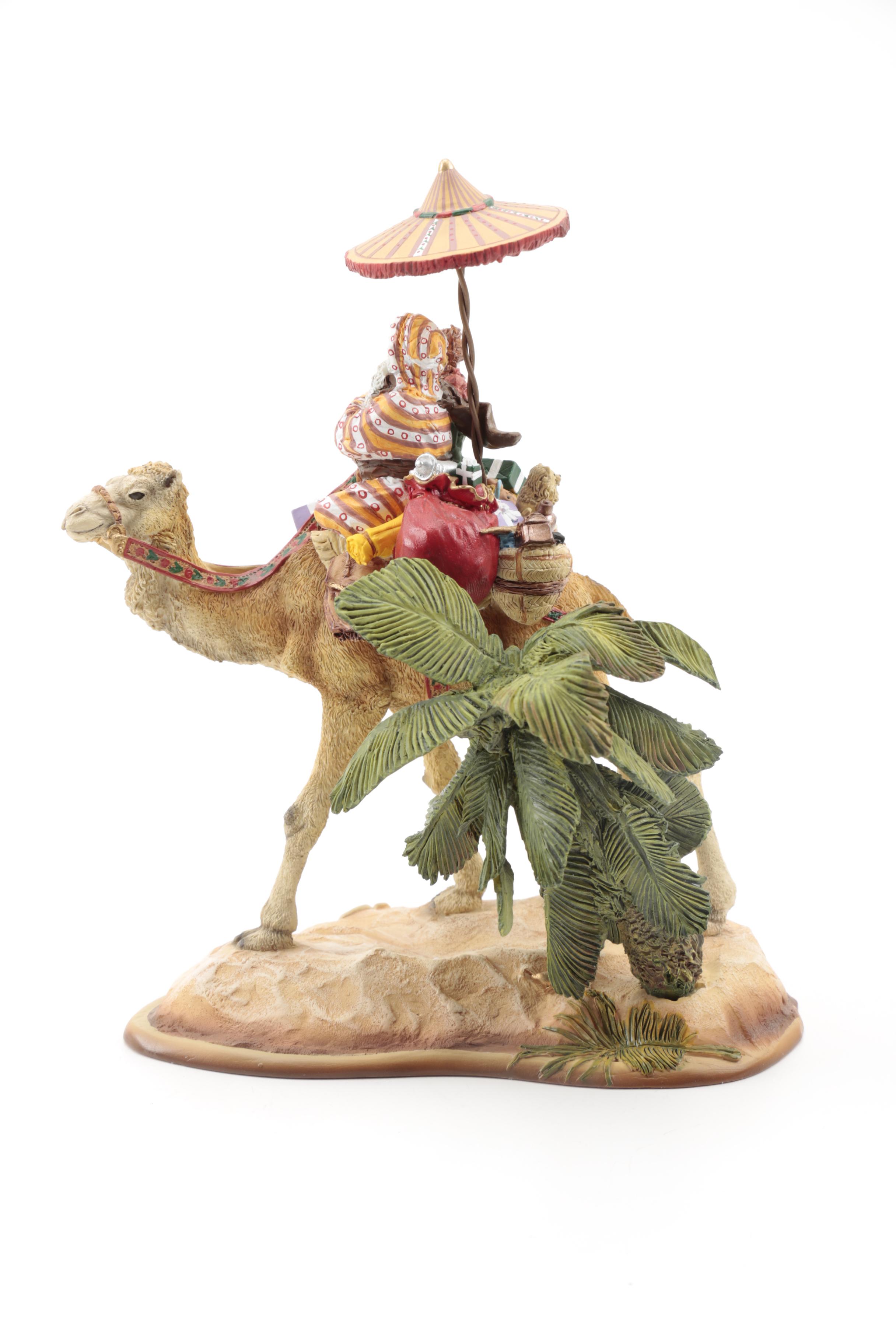 Maruri Limited Edition "Santa's World Travels" Ceramic Figurines