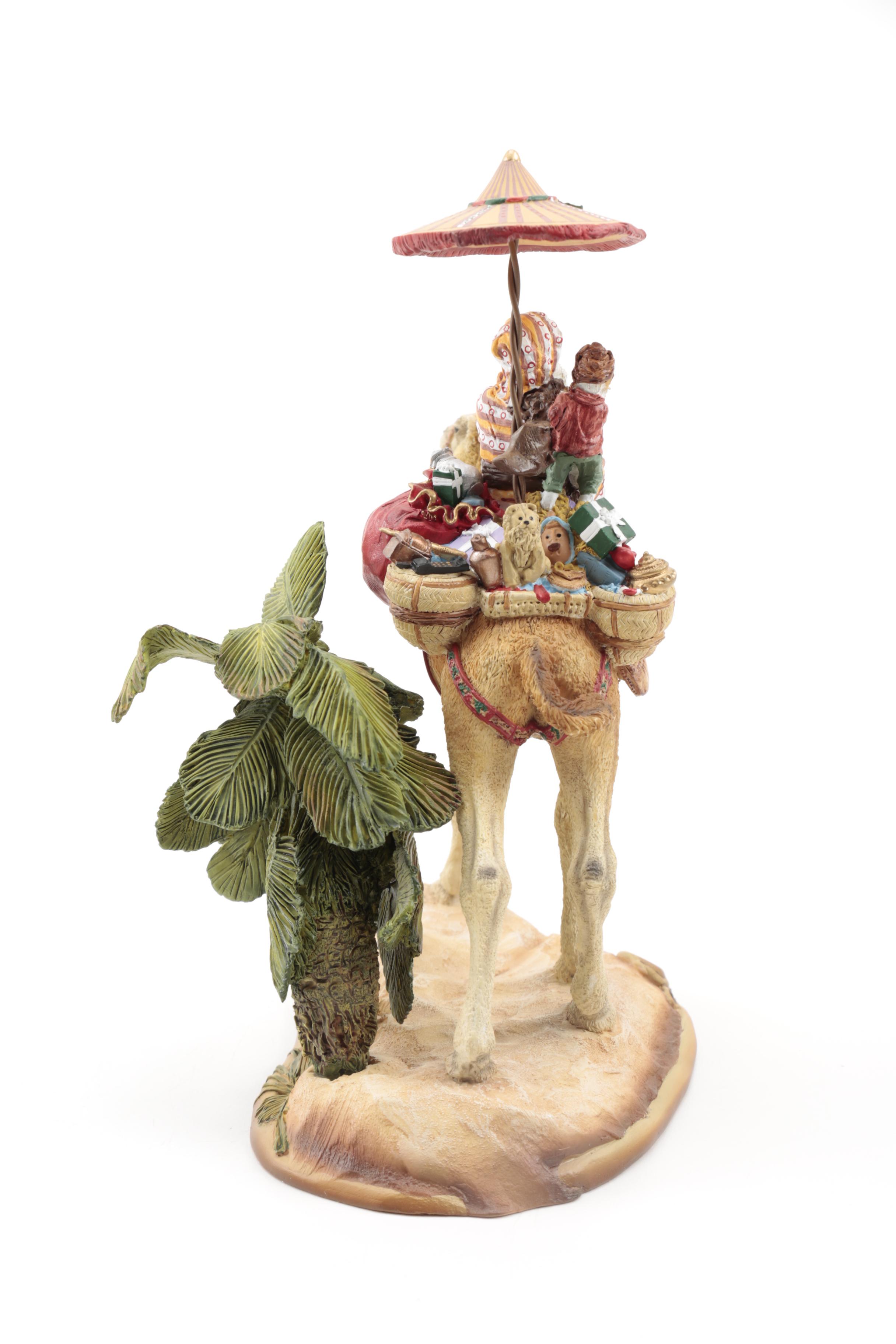 Maruri Limited Edition "Santa's World Travels" Ceramic Figurines