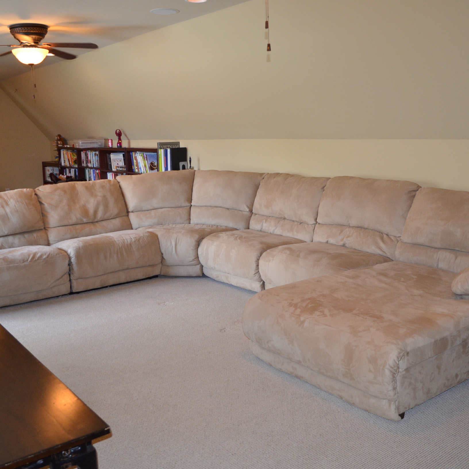 Microfiber Sectional Sofa