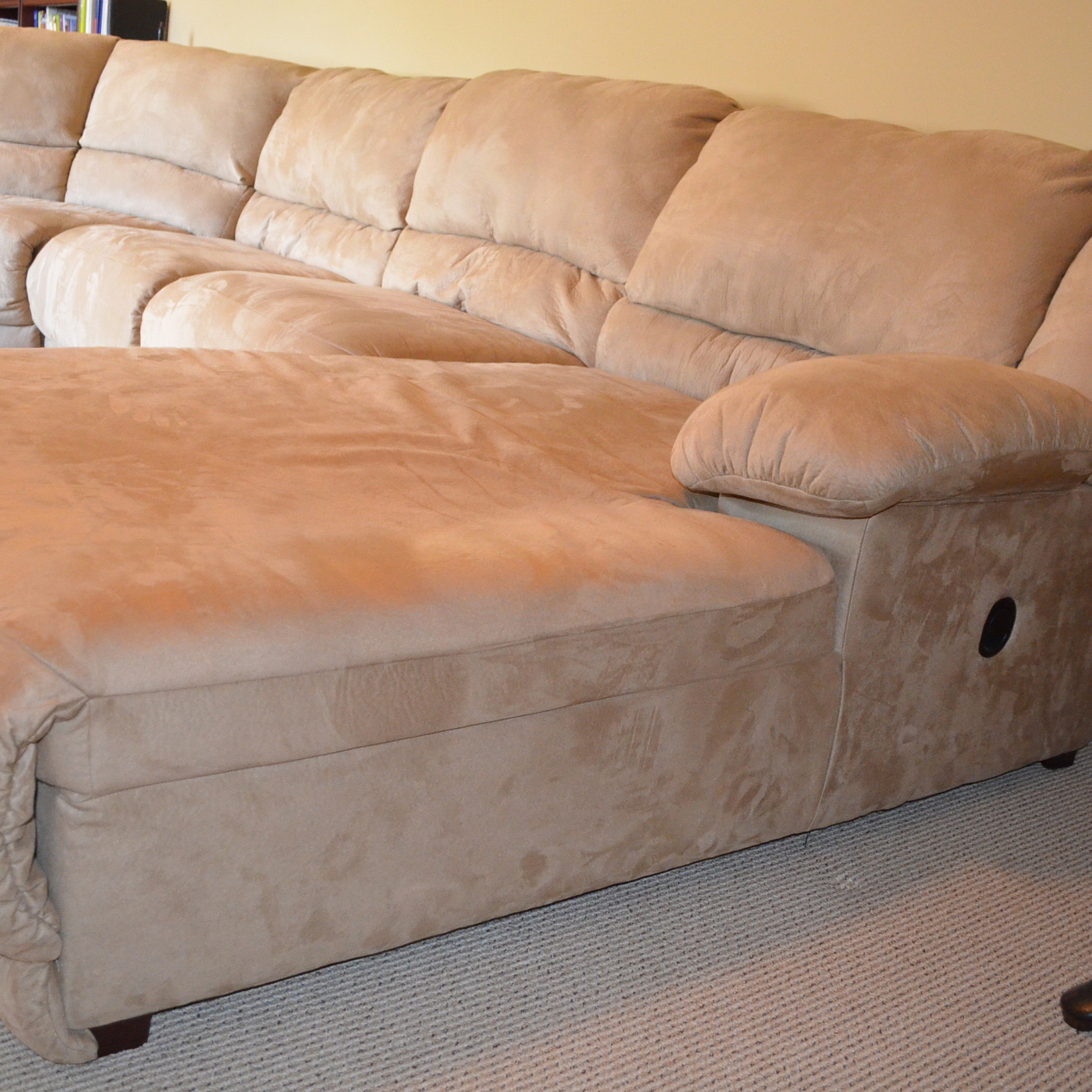 Microfiber Sectional Sofa