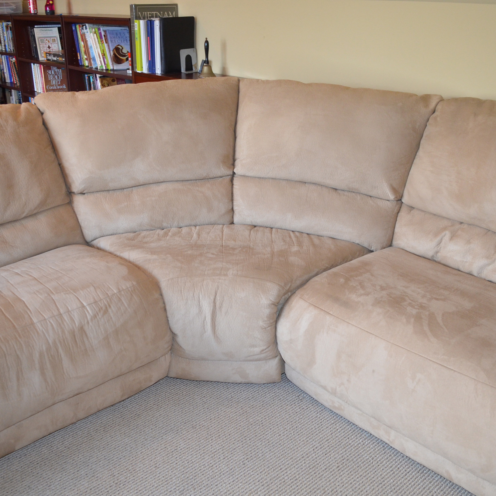 Microfiber Sectional Sofa