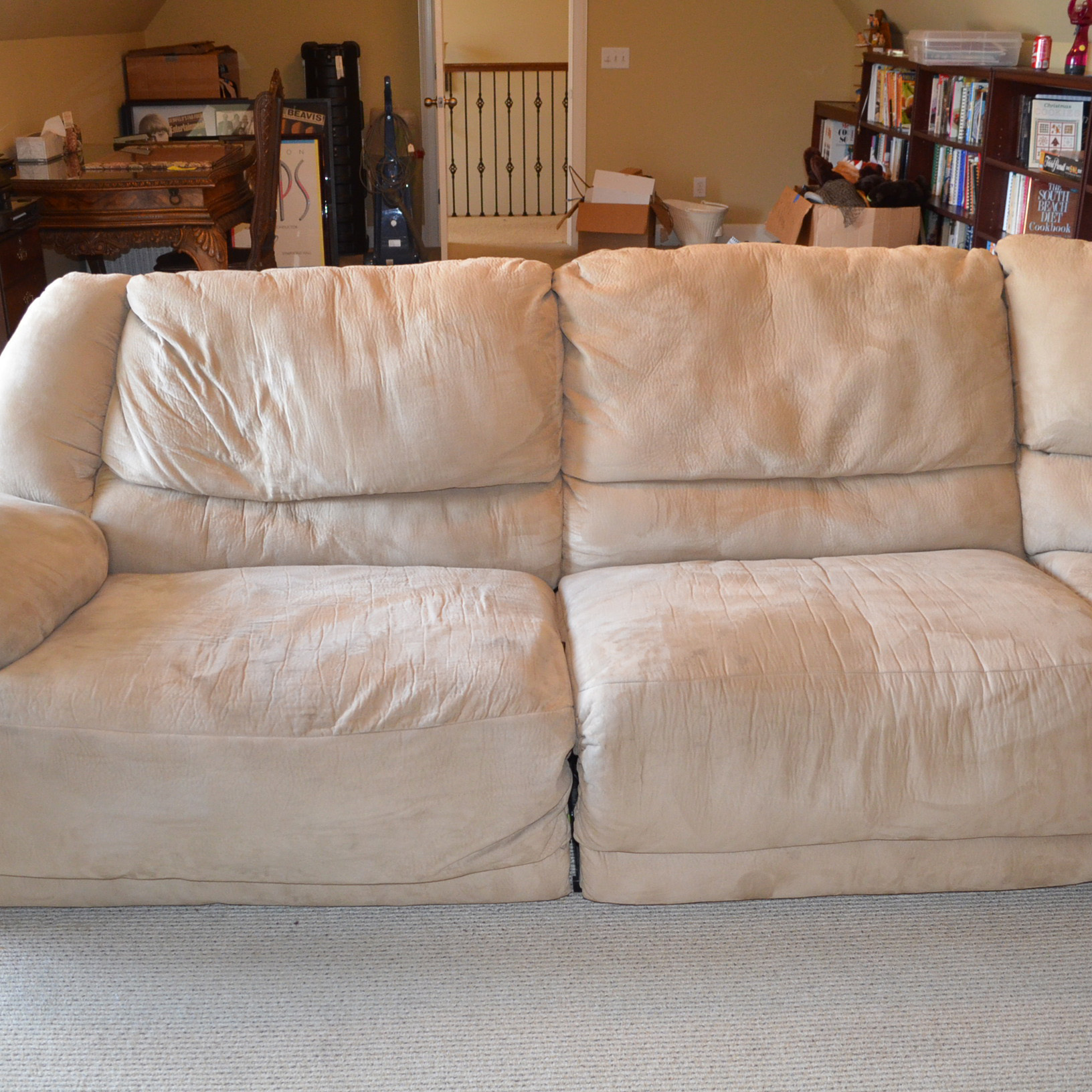 Microfiber Sectional Sofa