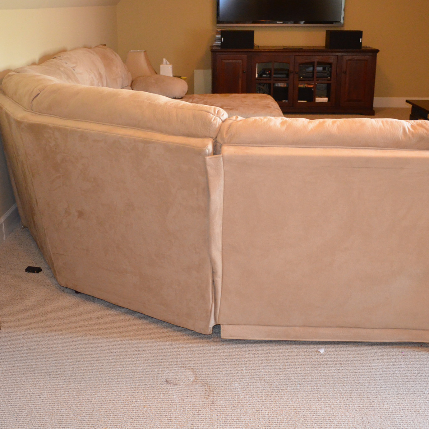 Microfiber Sectional Sofa