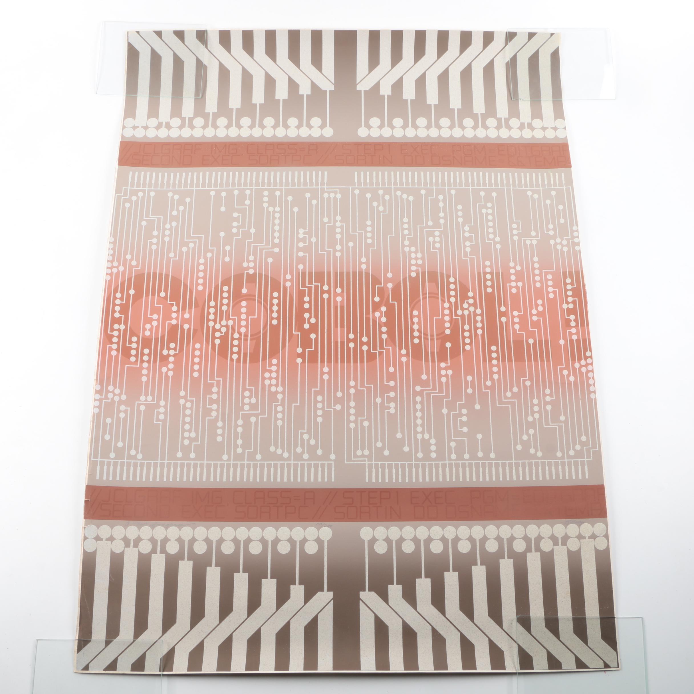 Don Munz Limited Edition Serigraph "A New Language"