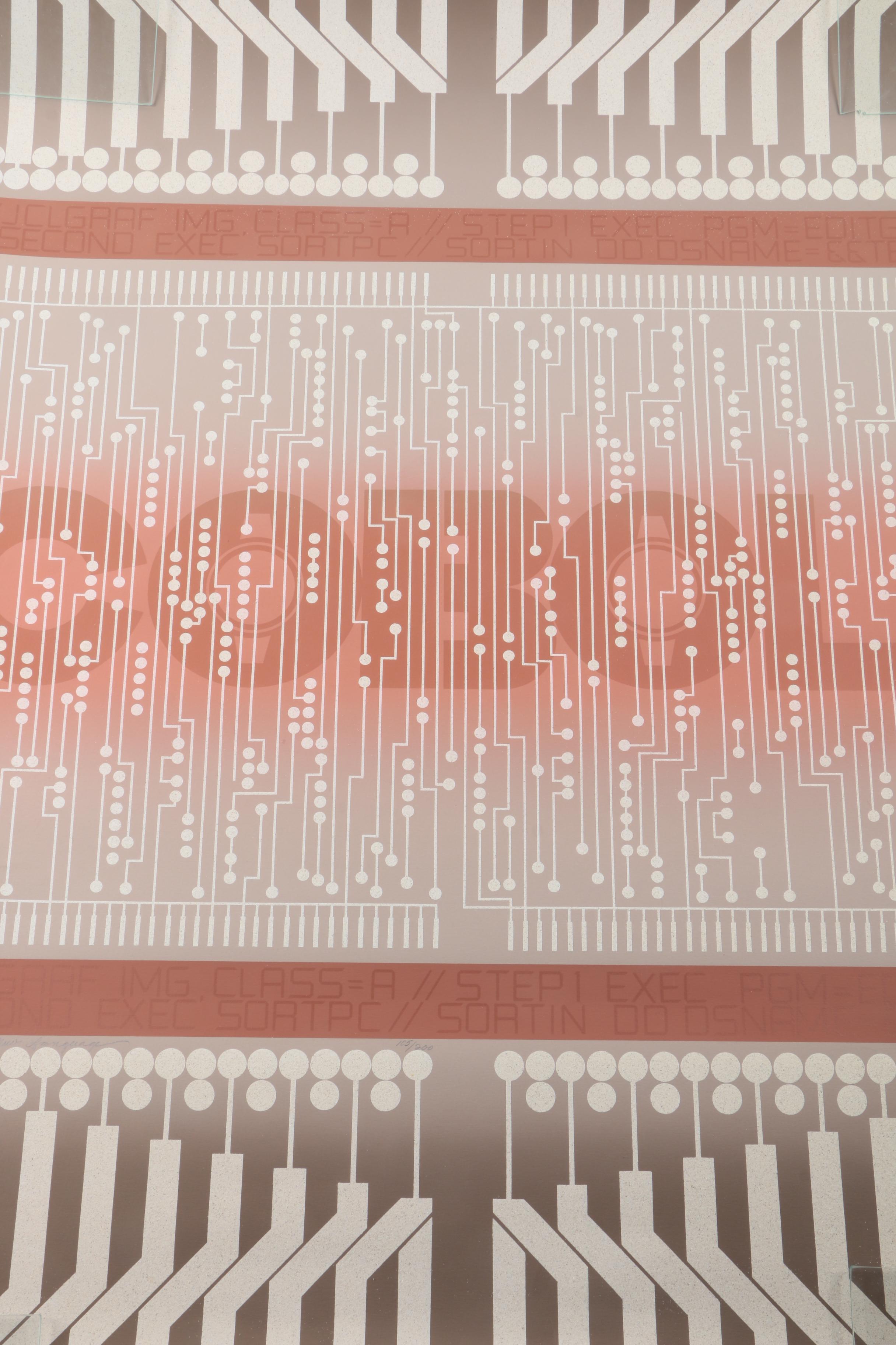 Don Munz Limited Edition Serigraph "A New Language"