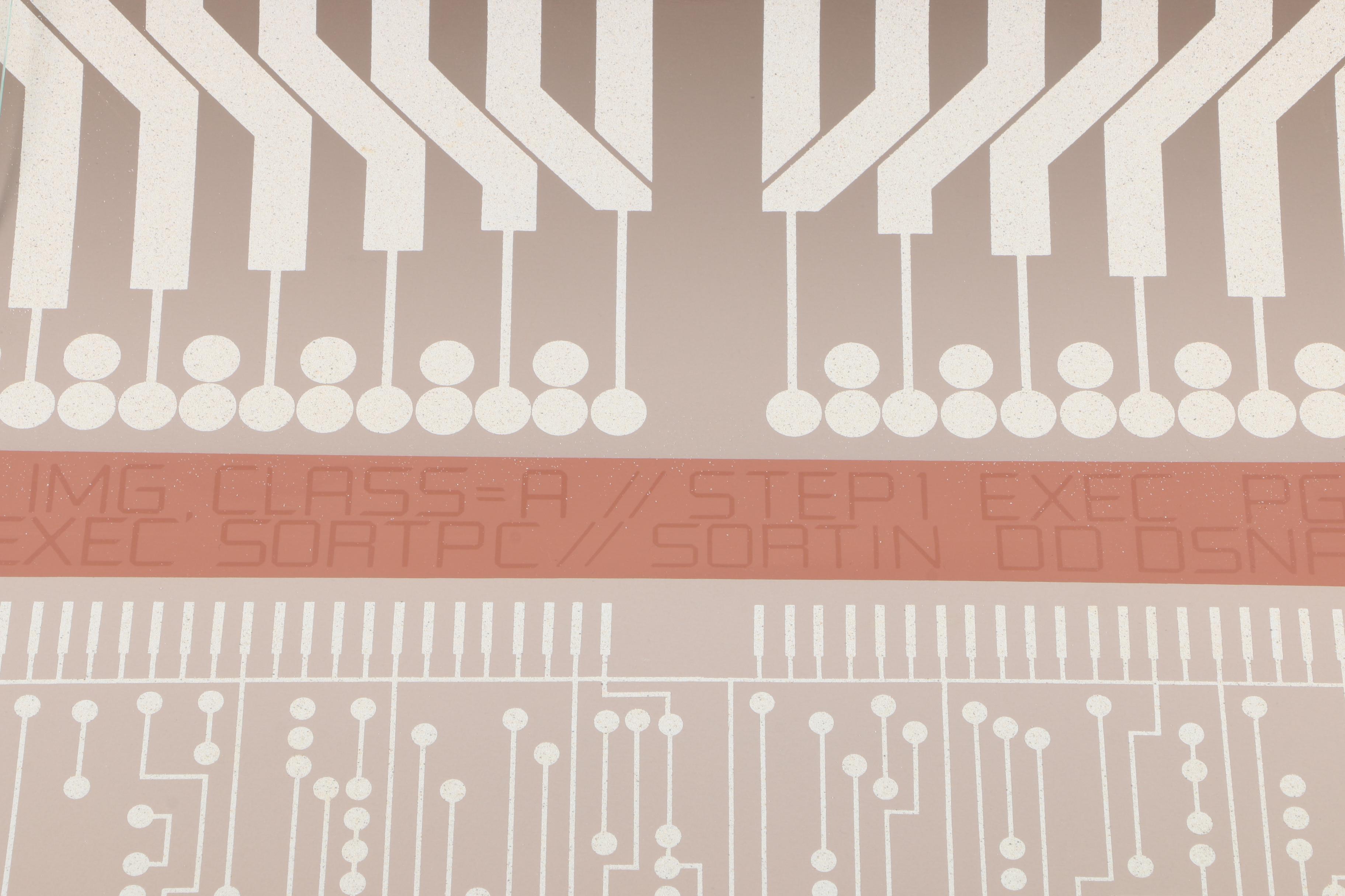 Don Munz Limited Edition Serigraph "A New Language"