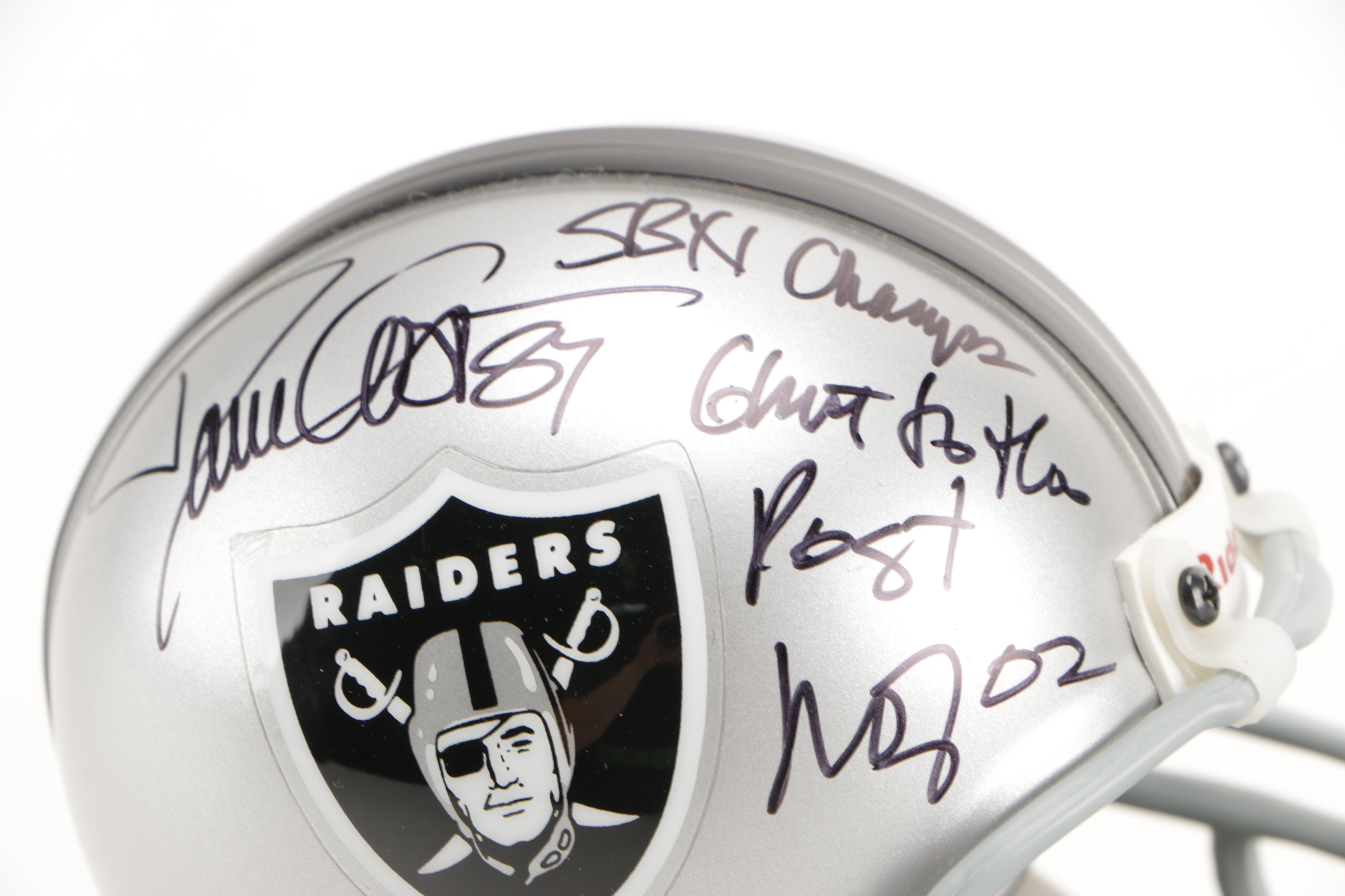Dave Casper Signed Oakland Raiders Mini Helmet