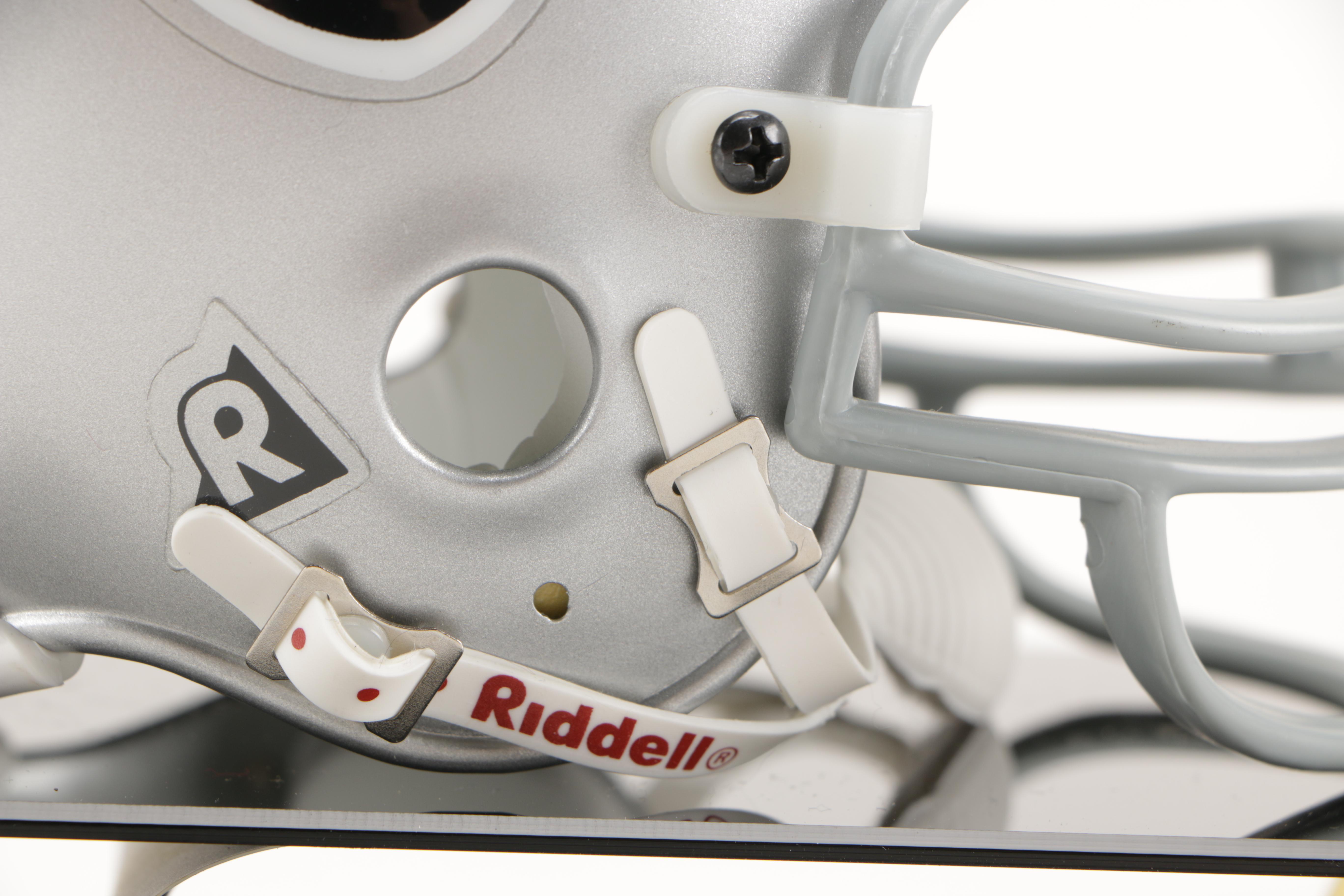 Dave Casper Signed Oakland Raiders Mini Helmet