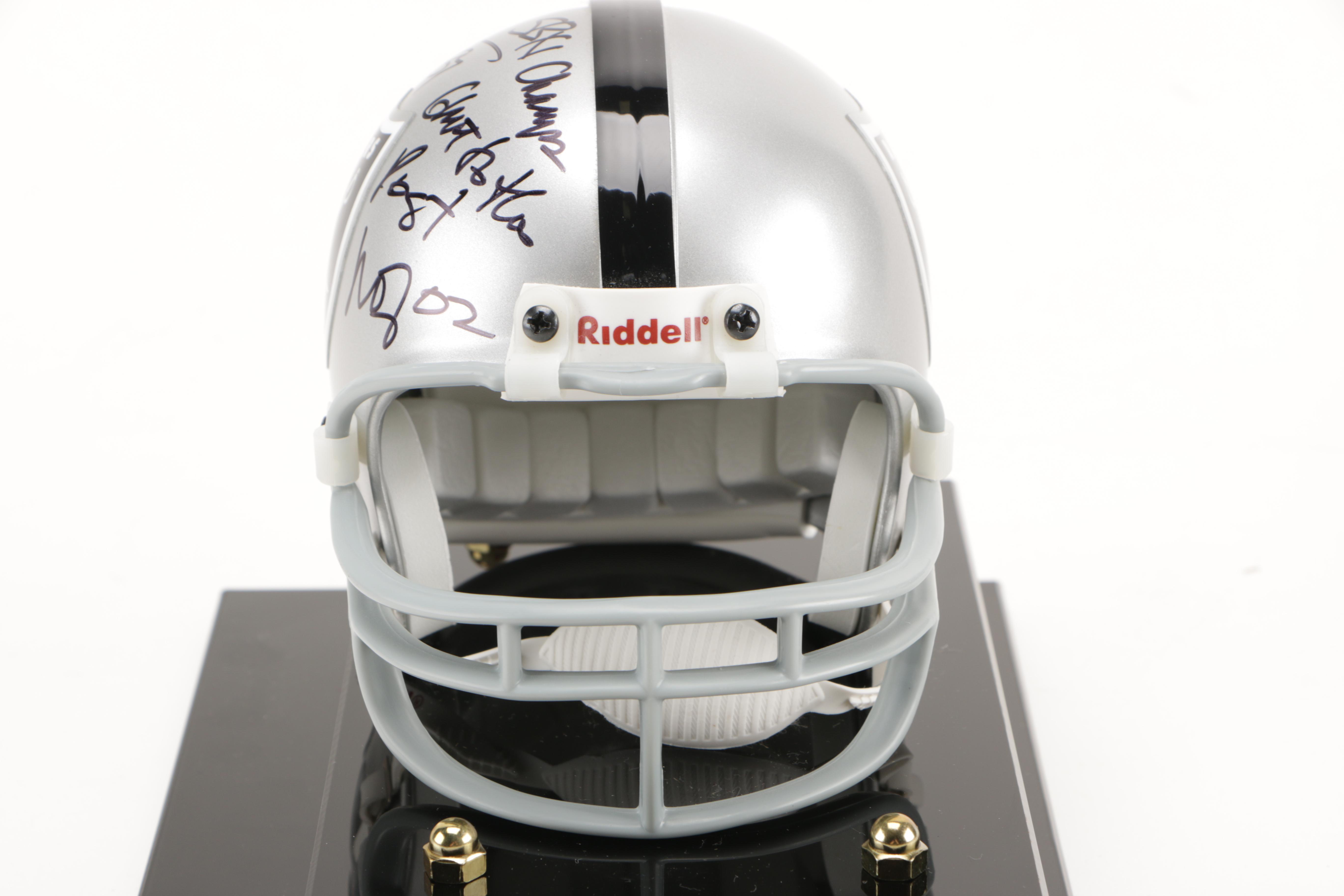 Dave Casper Signed Oakland Raiders Mini Helmet