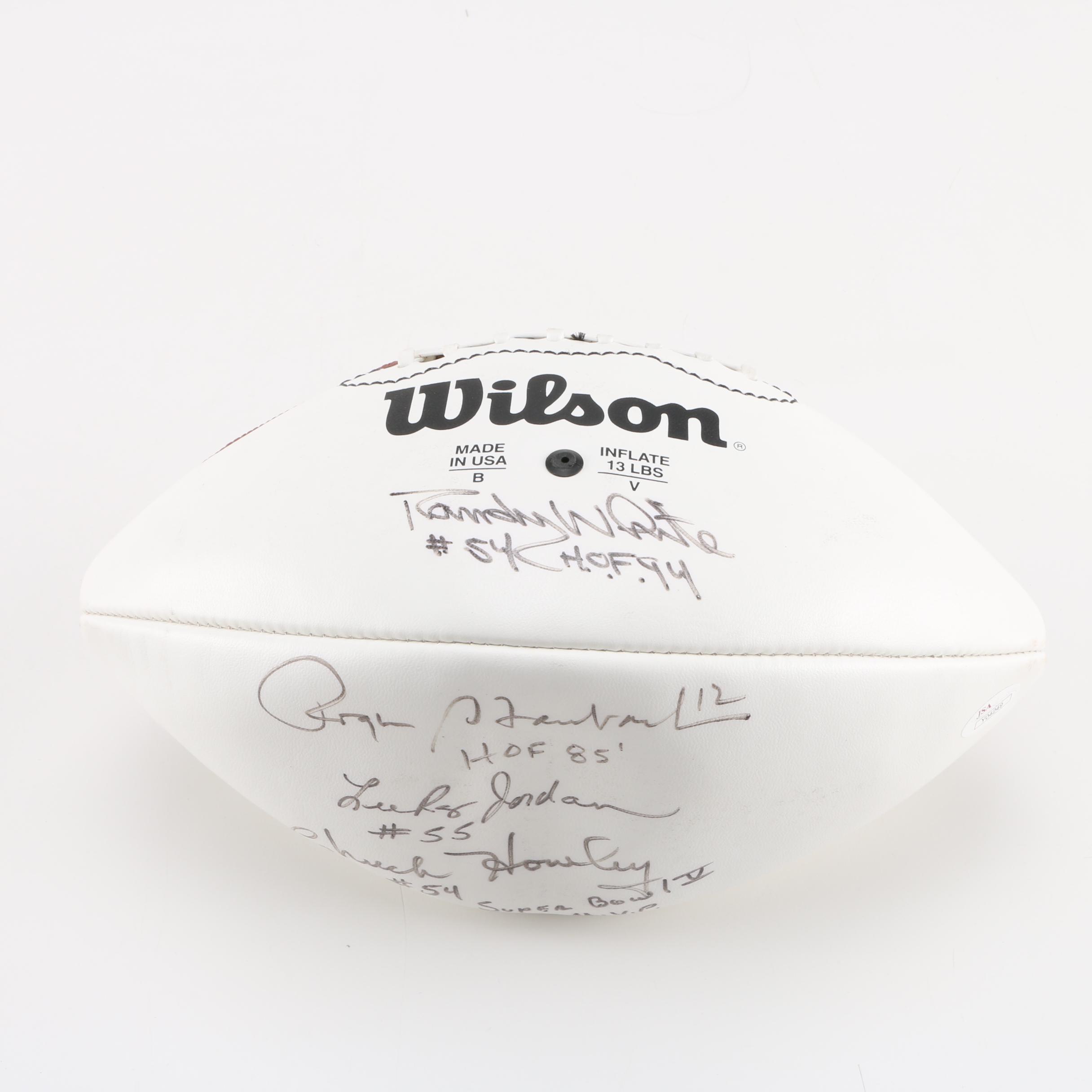 Dallas Cowboys "Ring of Honor" Signed Football