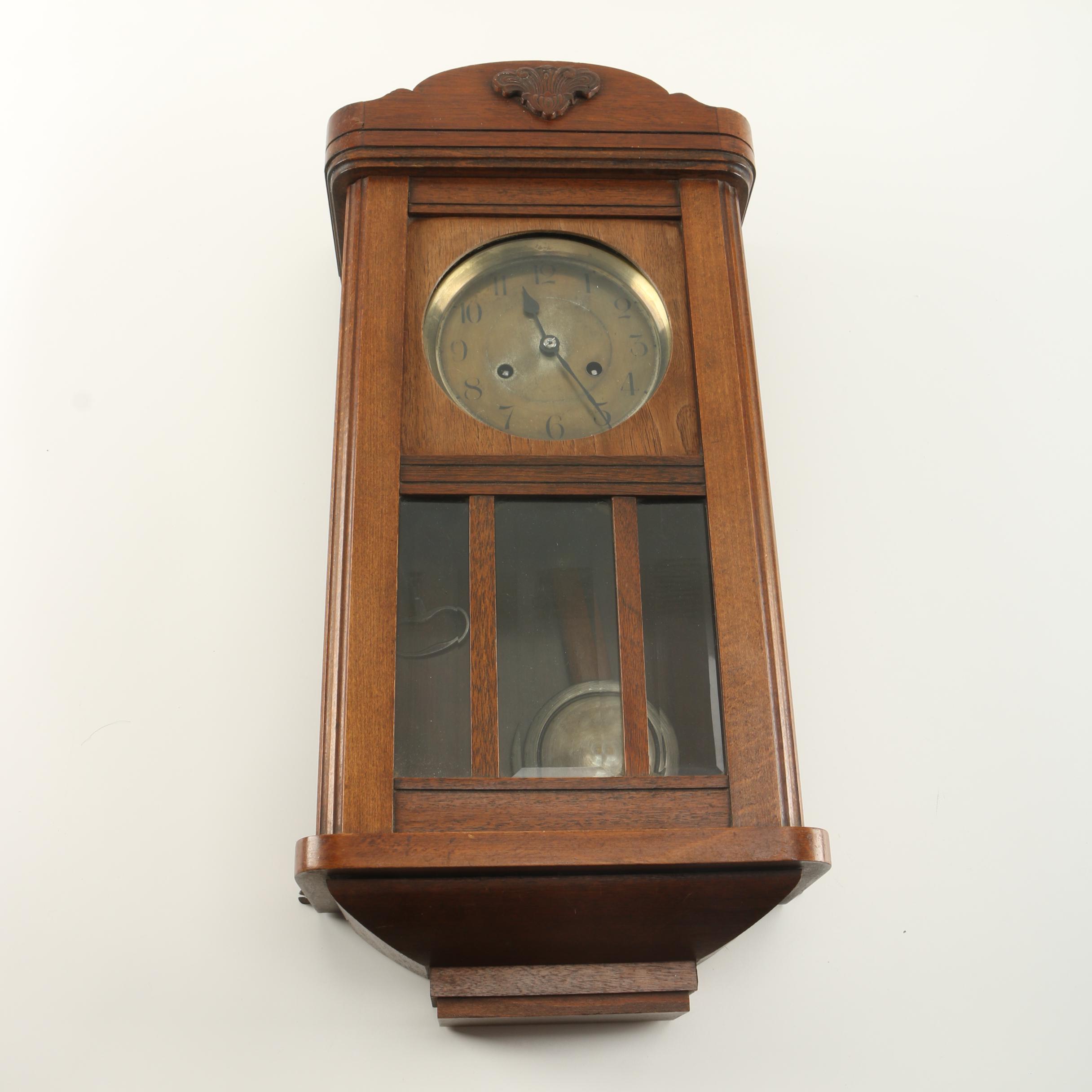 Vintage Regulator Wall Clock