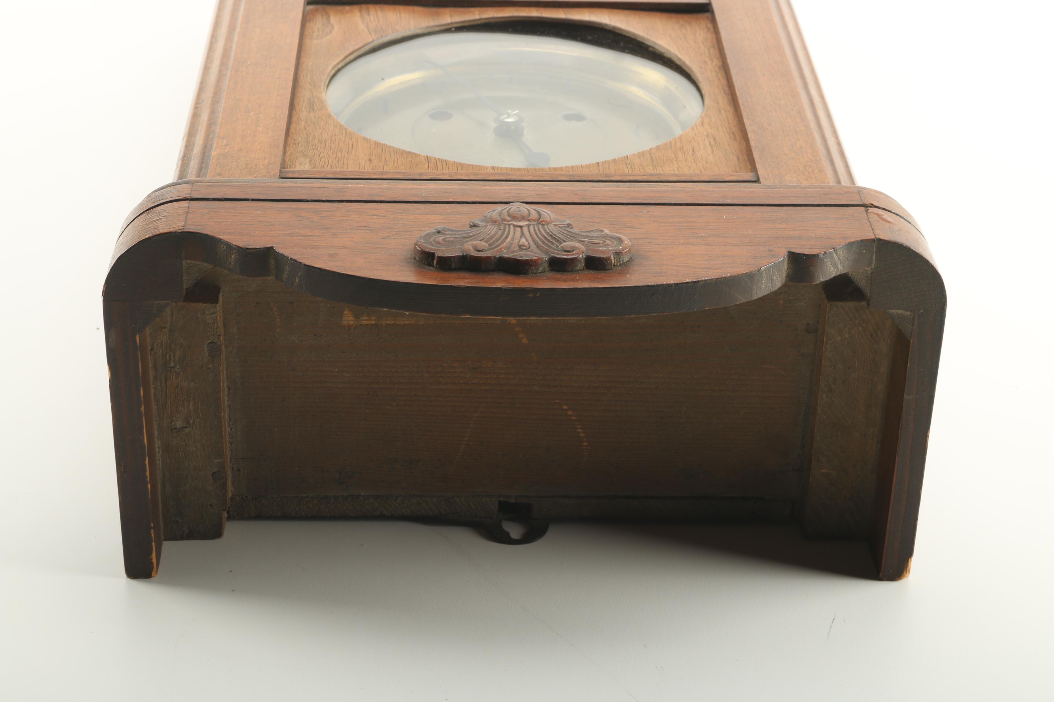 Vintage Regulator Wall Clock