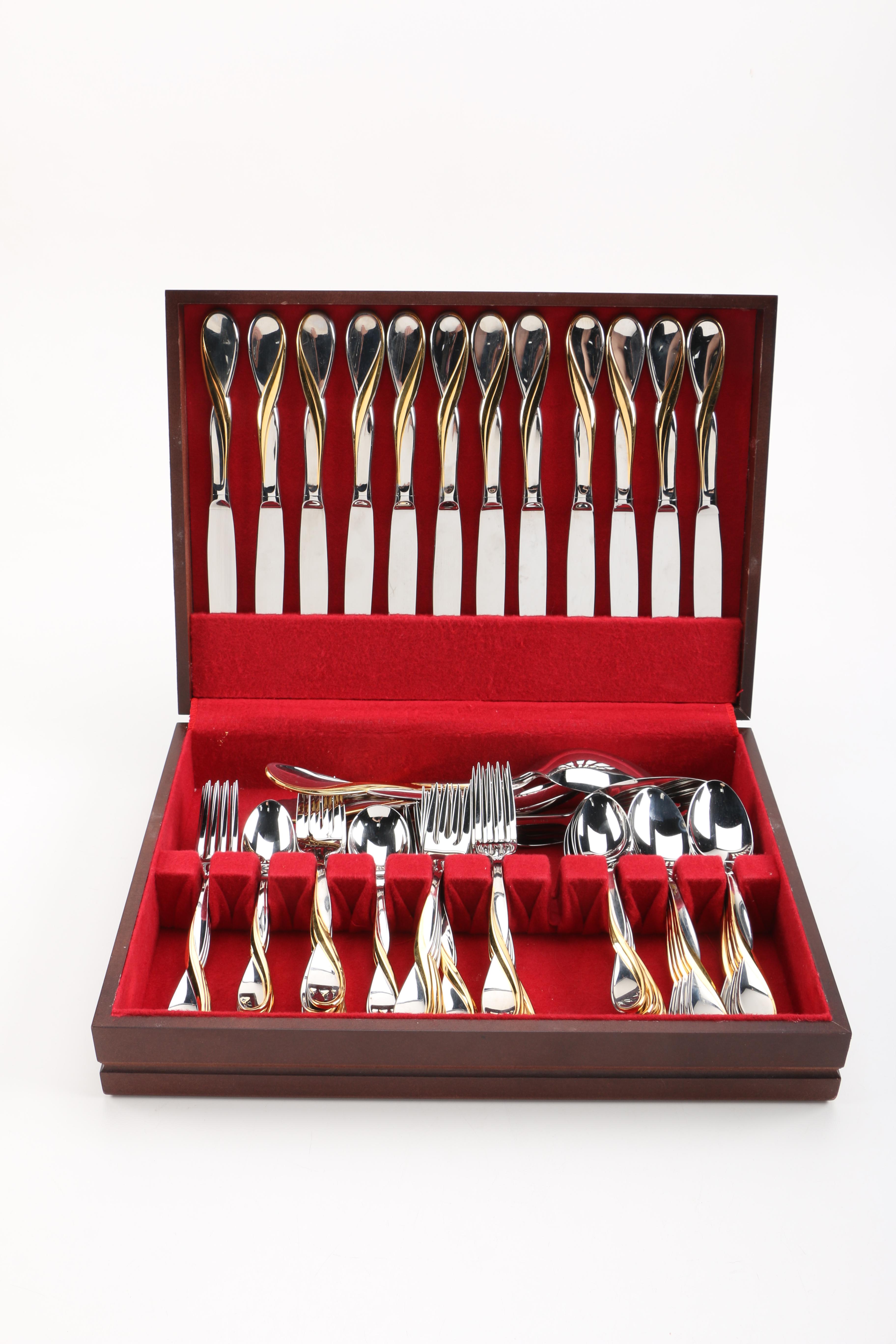 Oneida "Golden Aquarius" Stainless Flatware