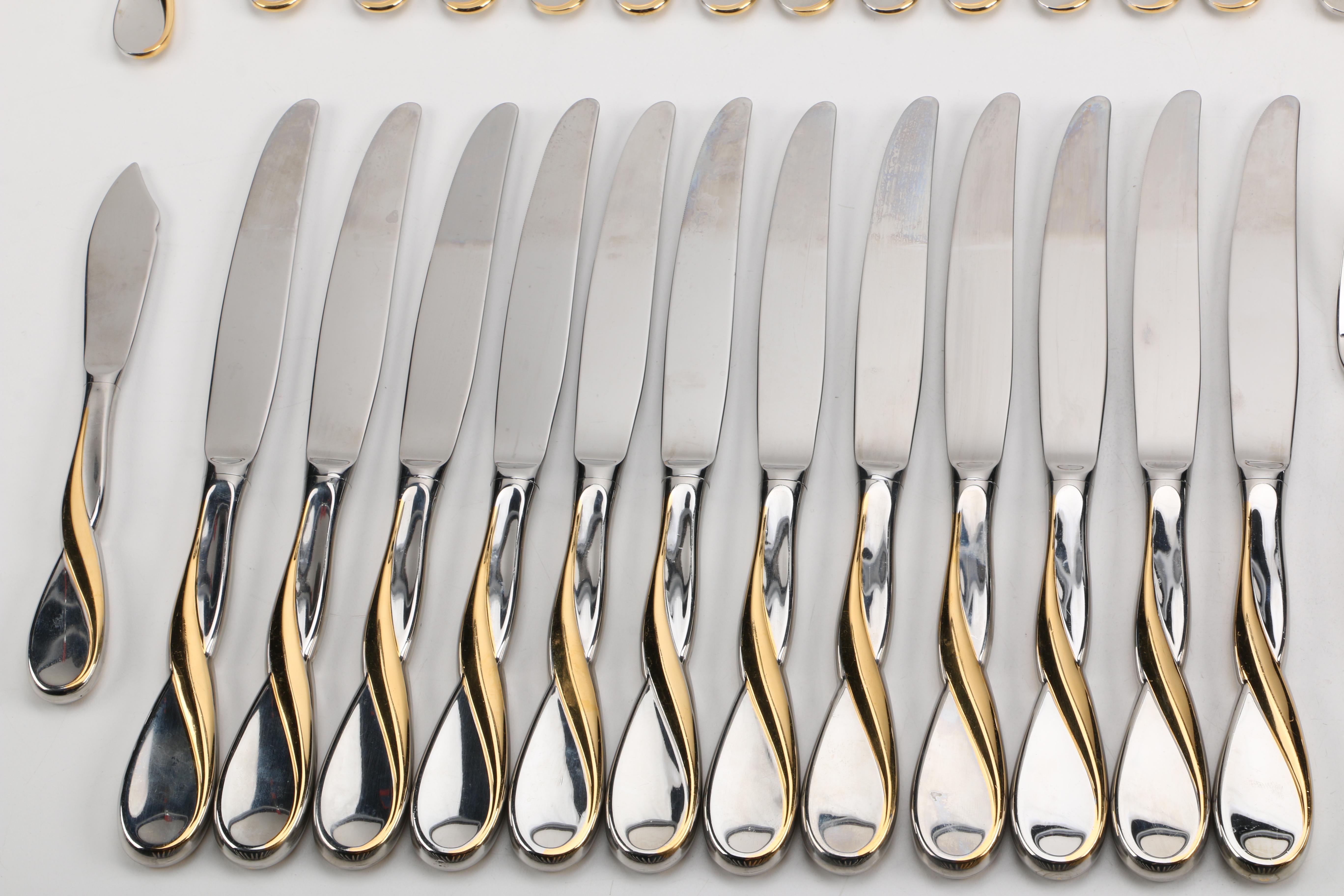 Oneida "Golden Aquarius" Stainless Flatware