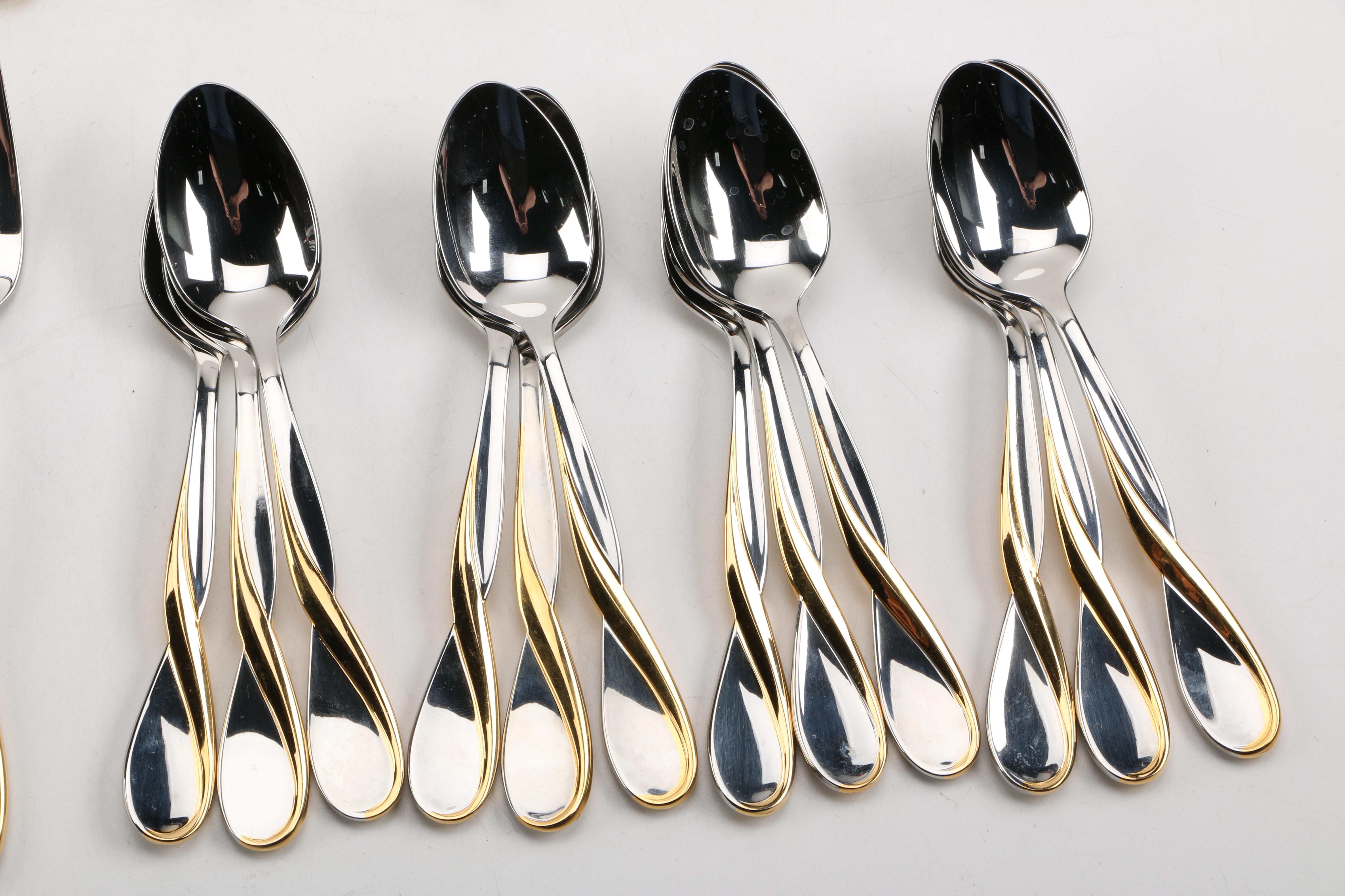 Oneida "Golden Aquarius" Stainless Flatware