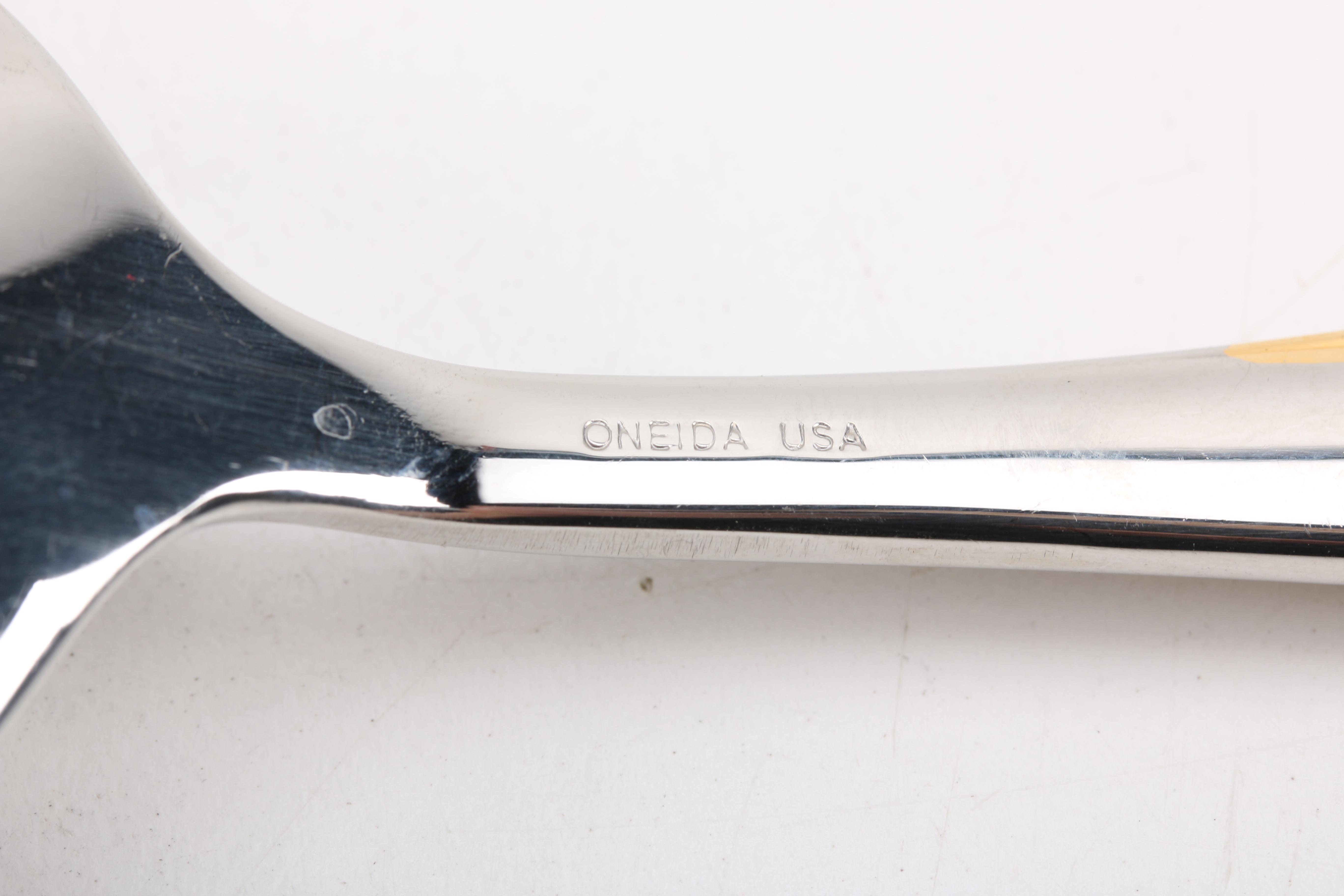 Oneida "Golden Aquarius" Stainless Flatware