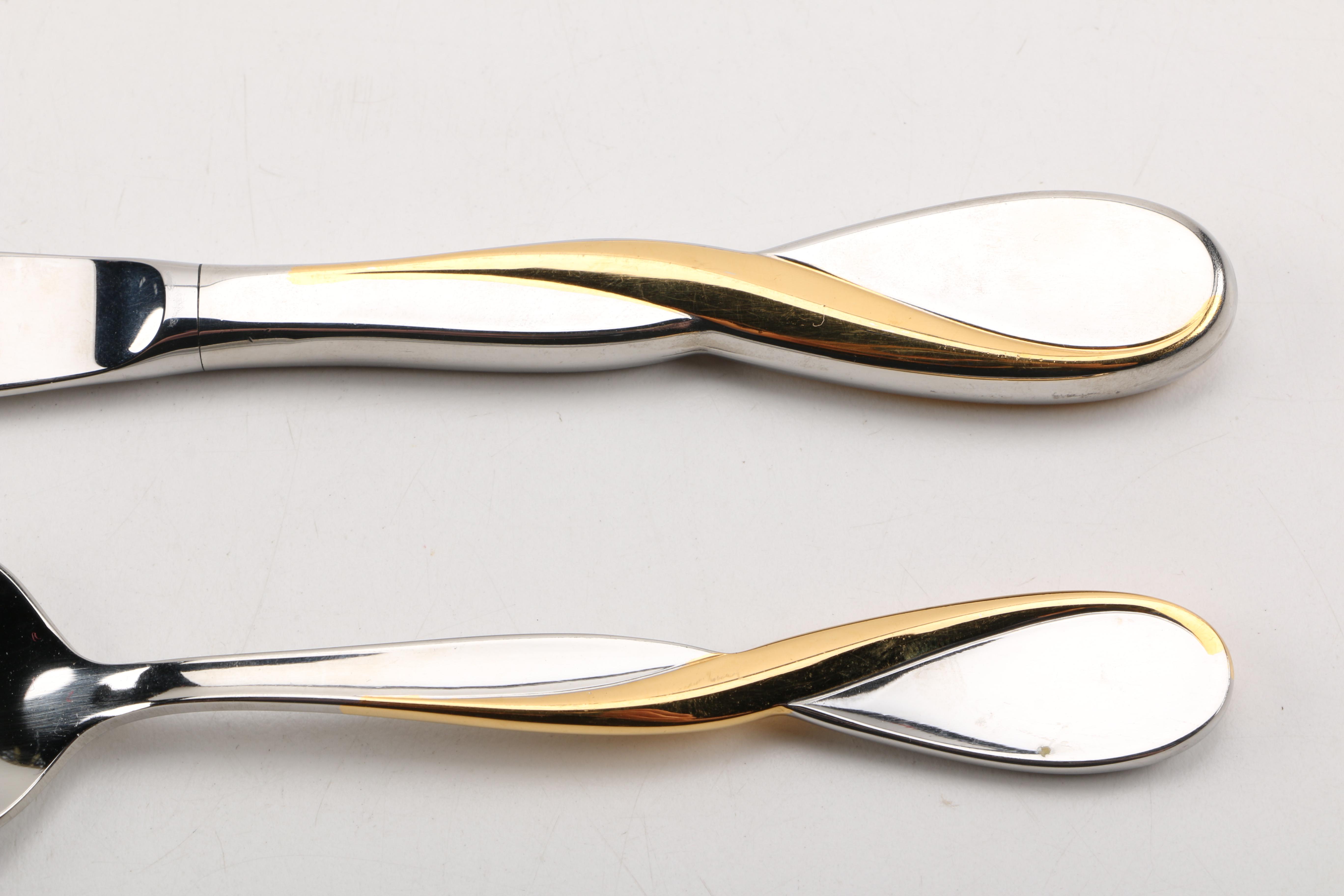 Oneida "Golden Aquarius" Stainless Flatware