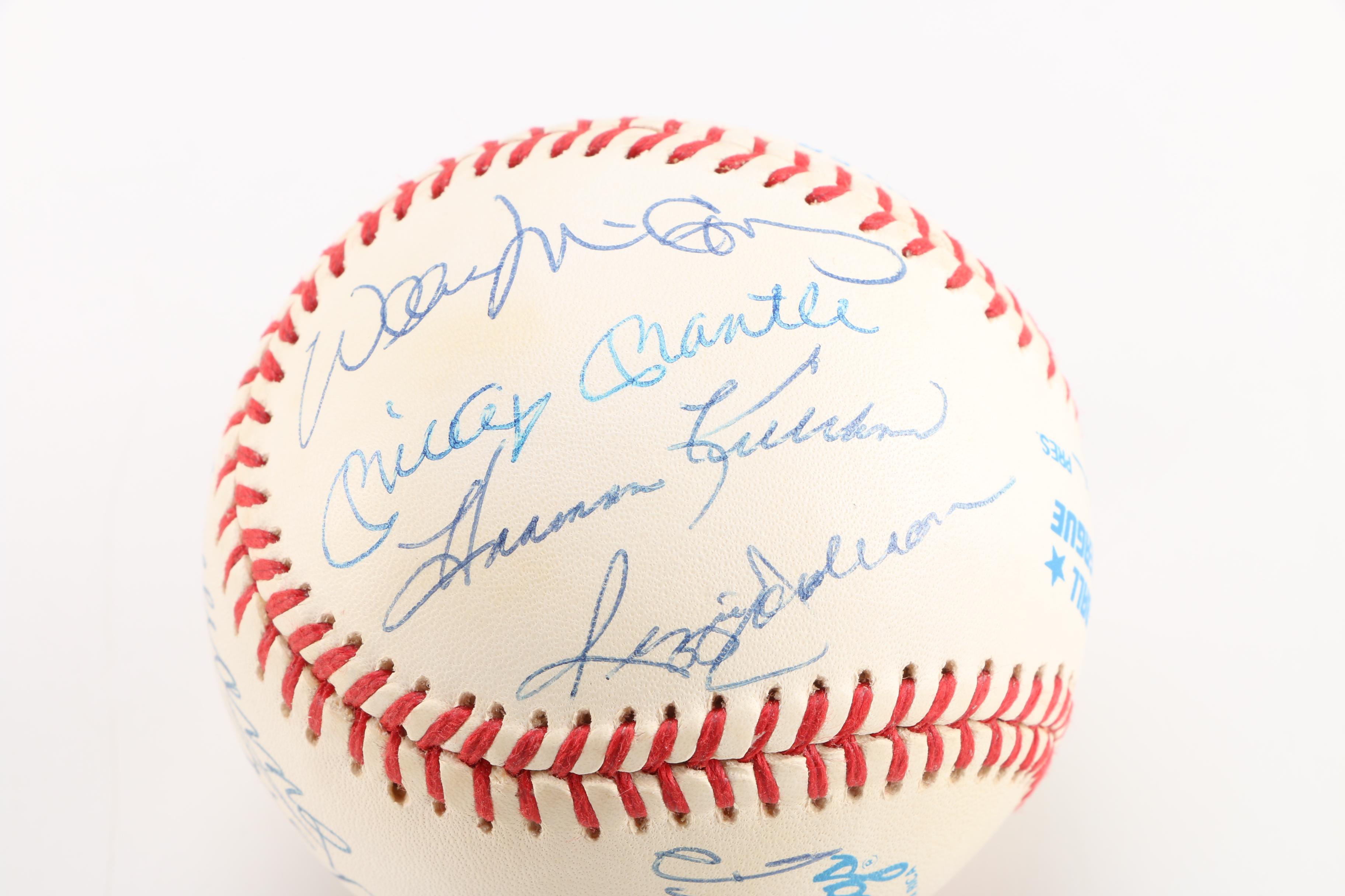 Autographed 500 Home Run Club Baseball