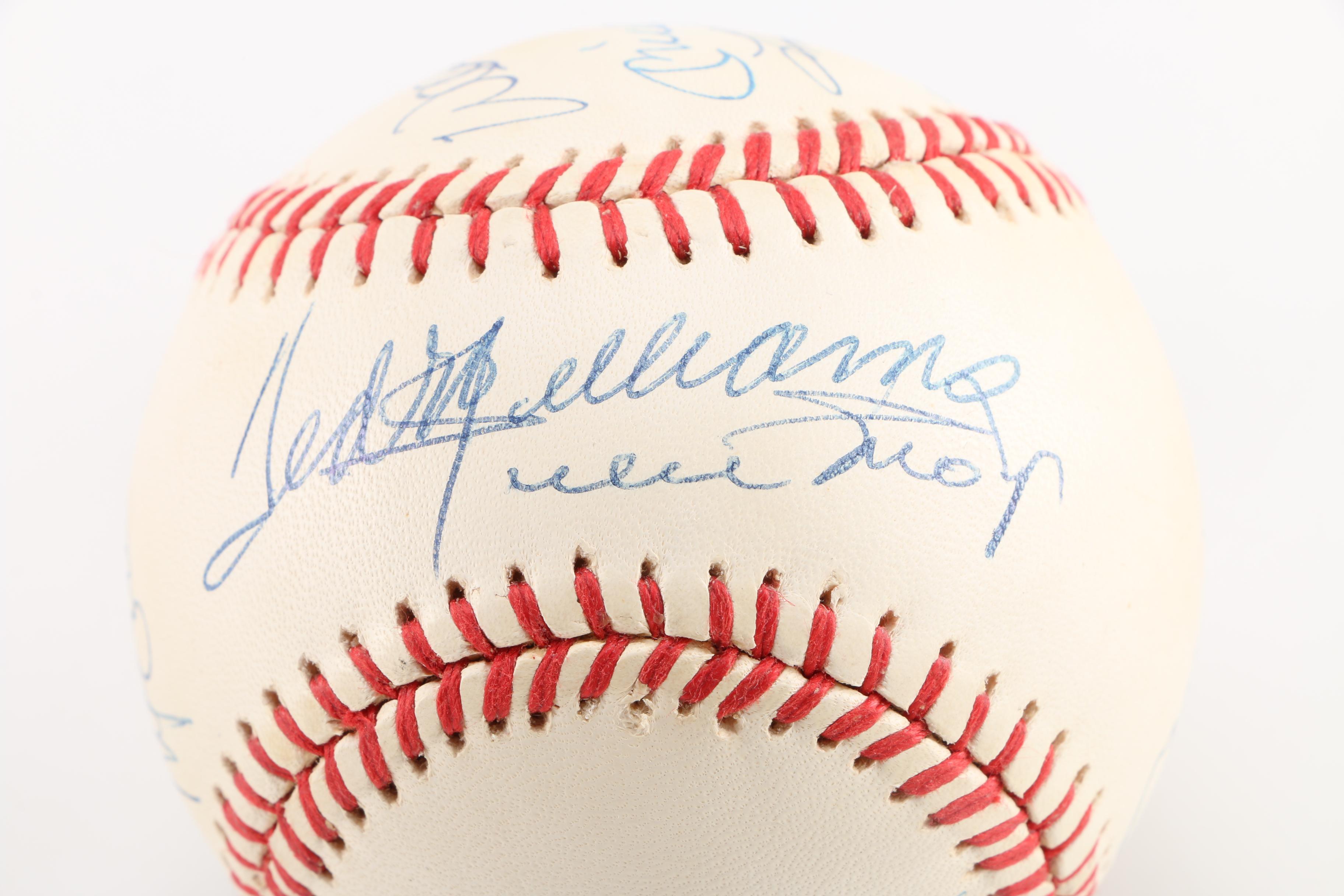Autographed 500 Home Run Club Baseball