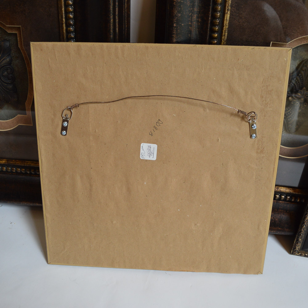 Group of Mixed Media Art Pieces