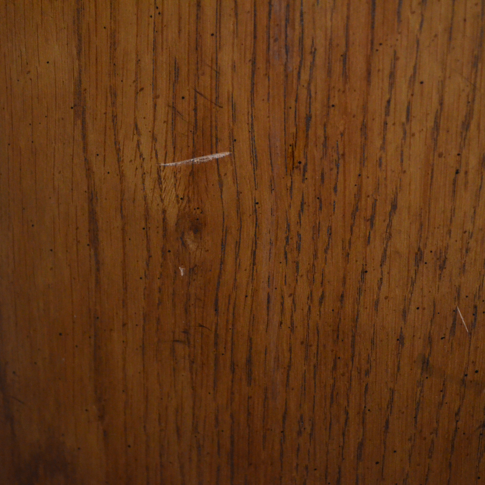 Vintage Oak Corner Display Cabinets by Drexel Heritage