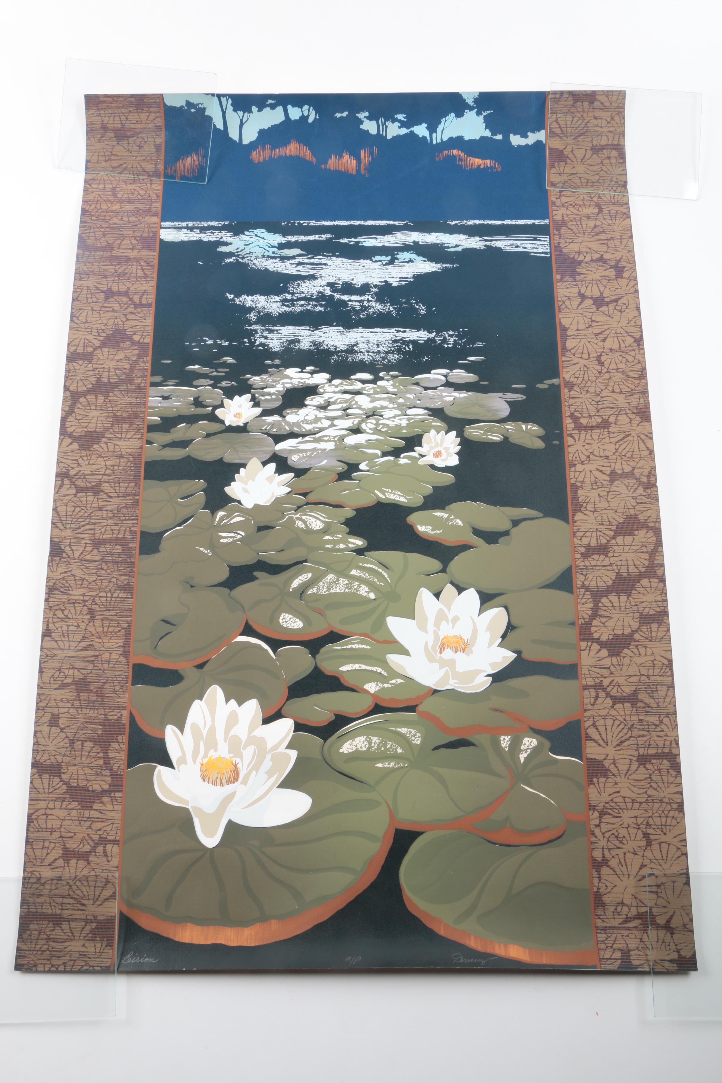 Artist Proof Serigraphs on Paper "Leirion," "Set Sail," and "Space Circus"