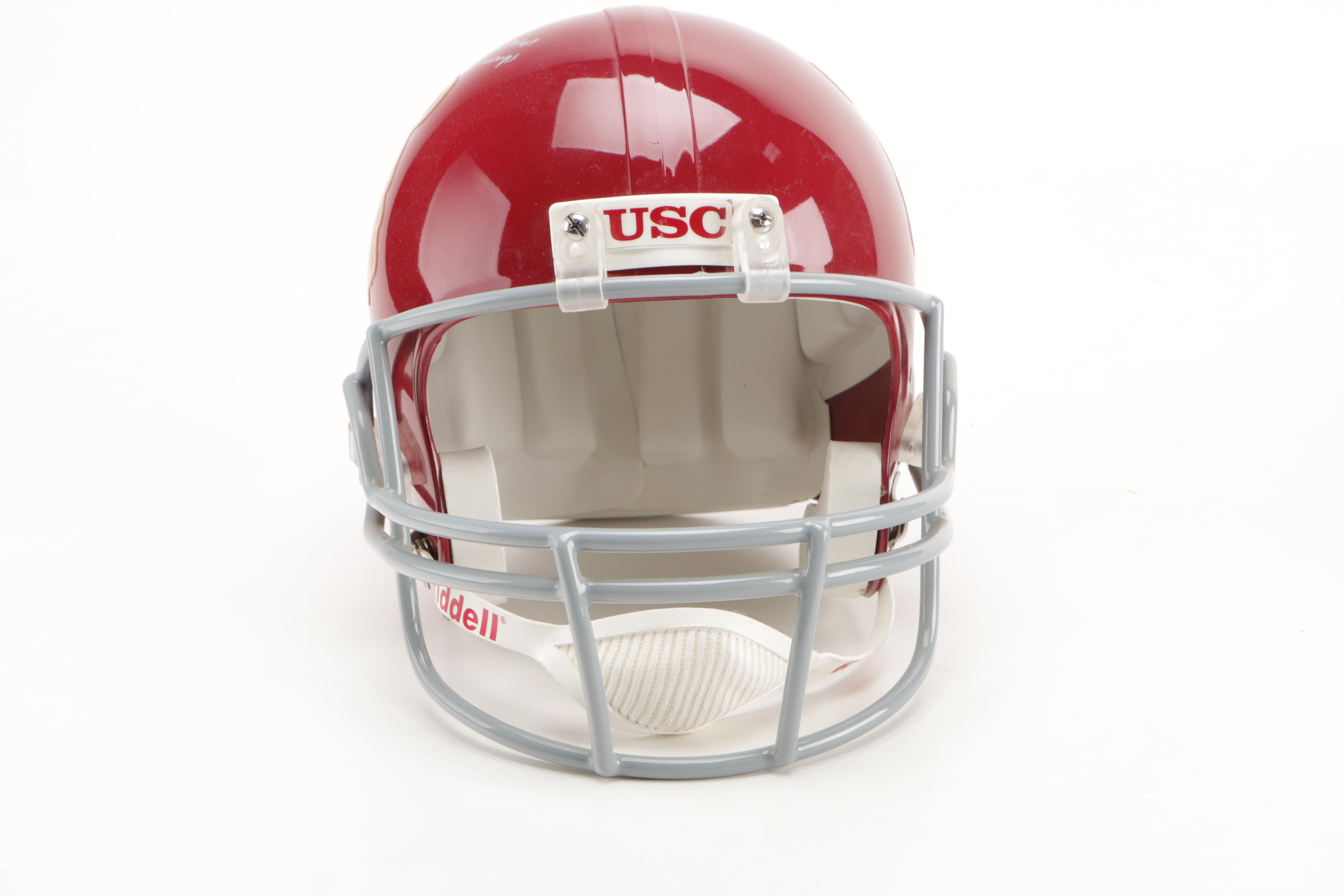 Matt Leinart Signed USC Replica Helmet