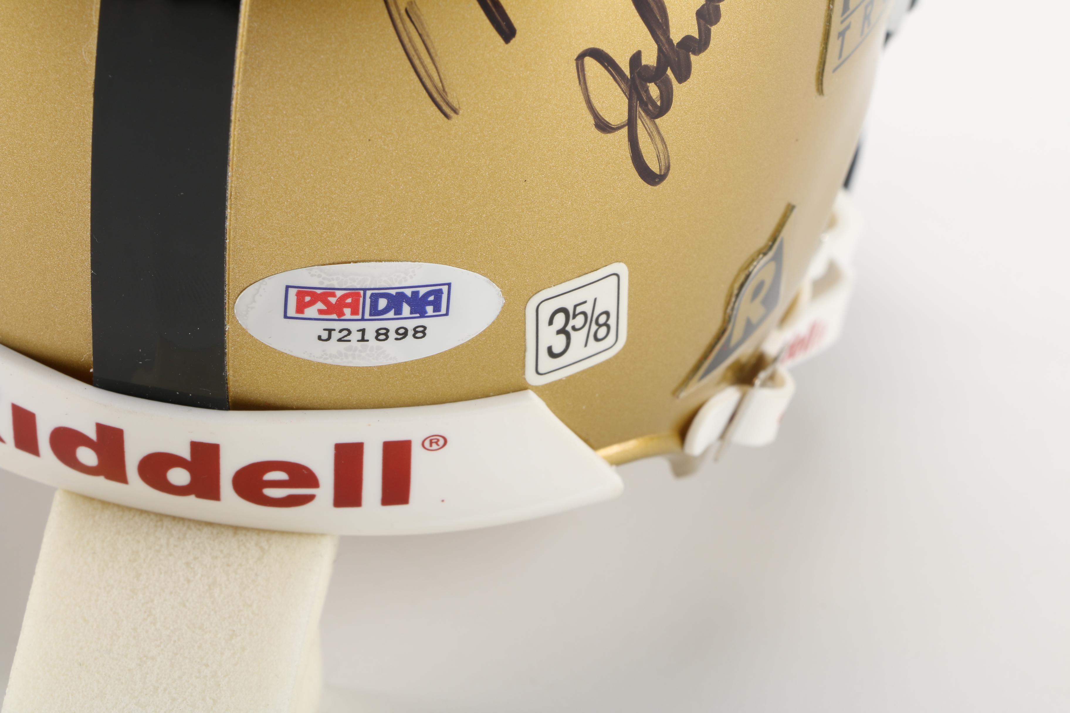 NFL Heisman Trophy Winners Signed Mini Helmet