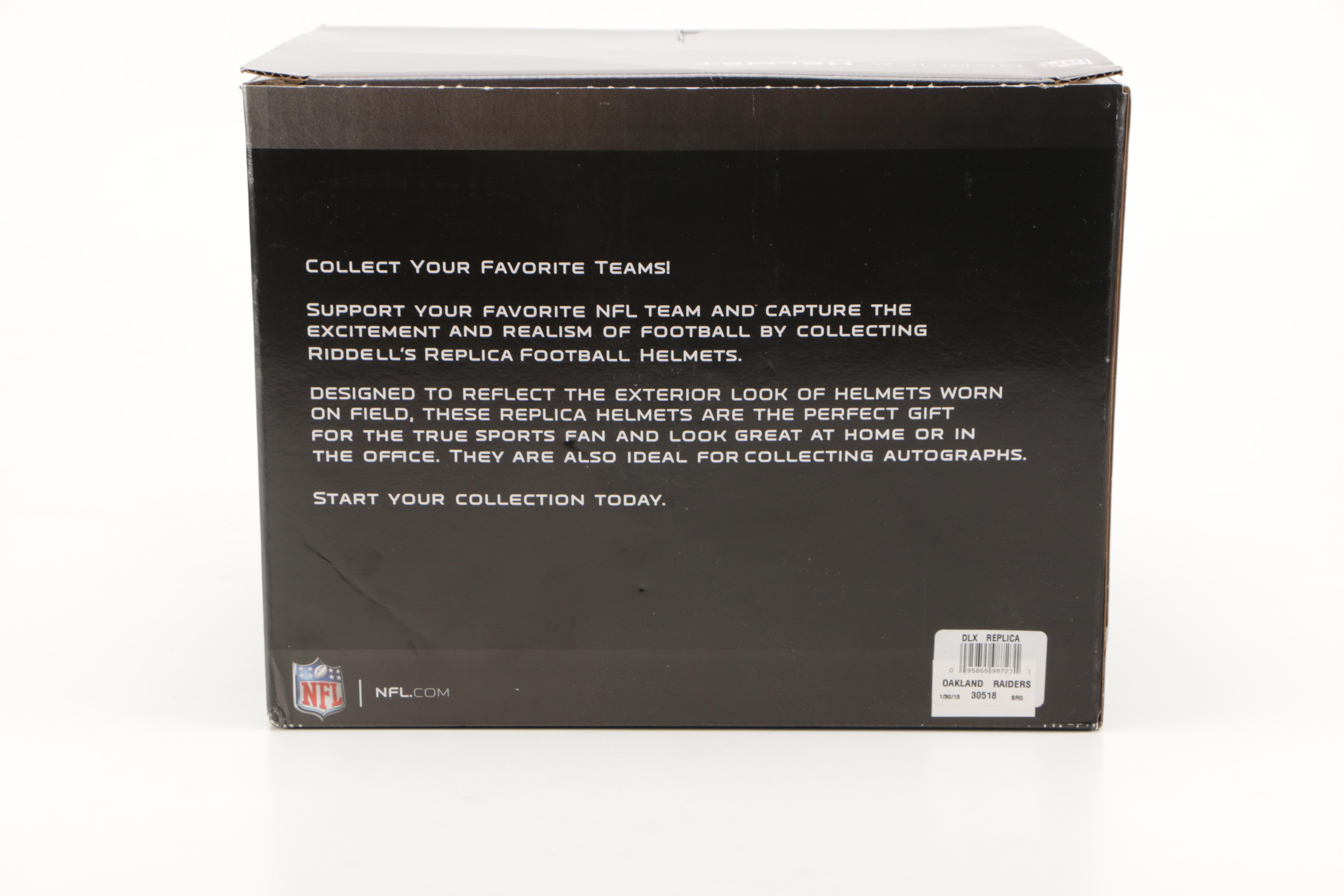 Marcus Allen, Fred Biletnikoff, and Jim Plunkett Signed Raiders Helmet