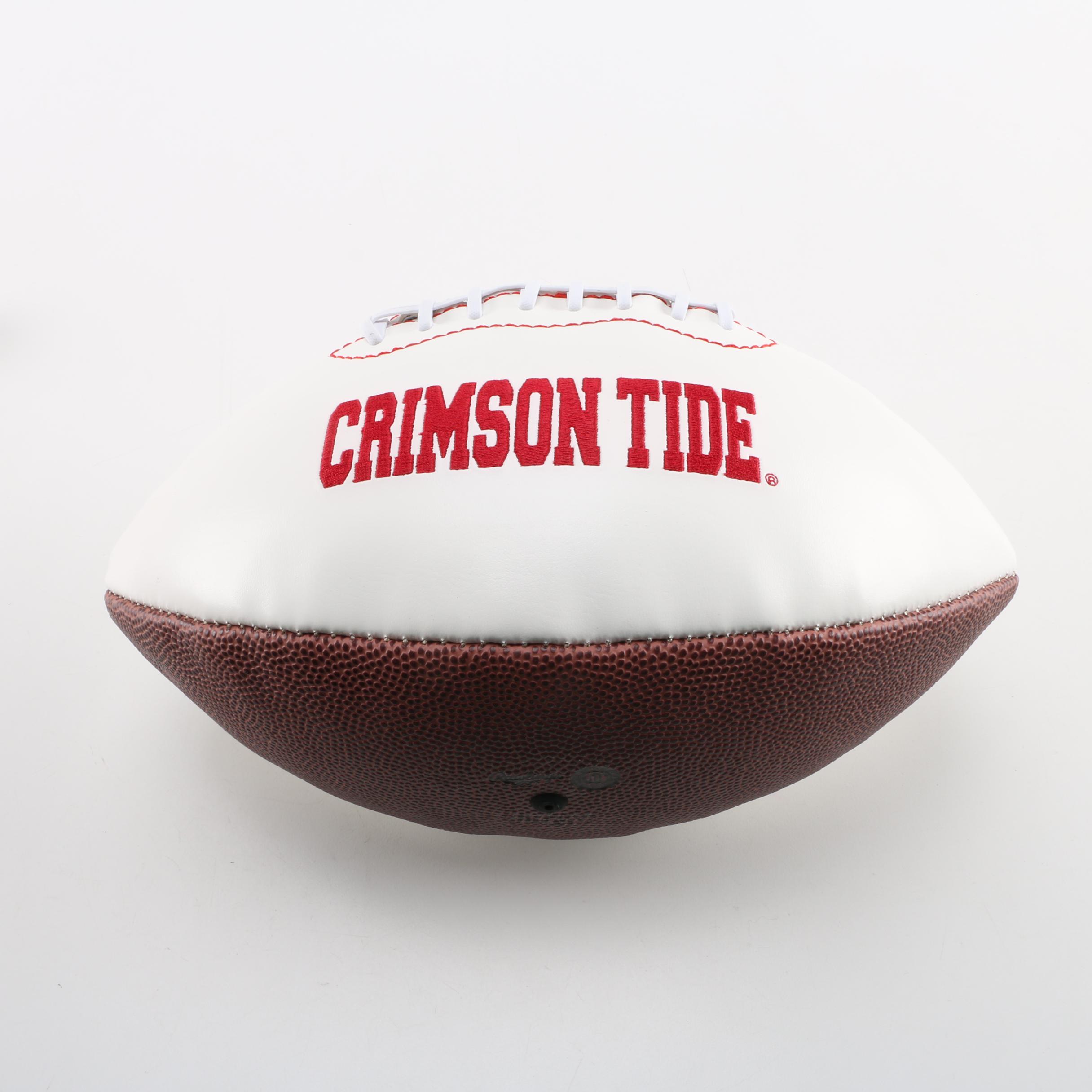 Signed Kenny Stabler Alabama Football