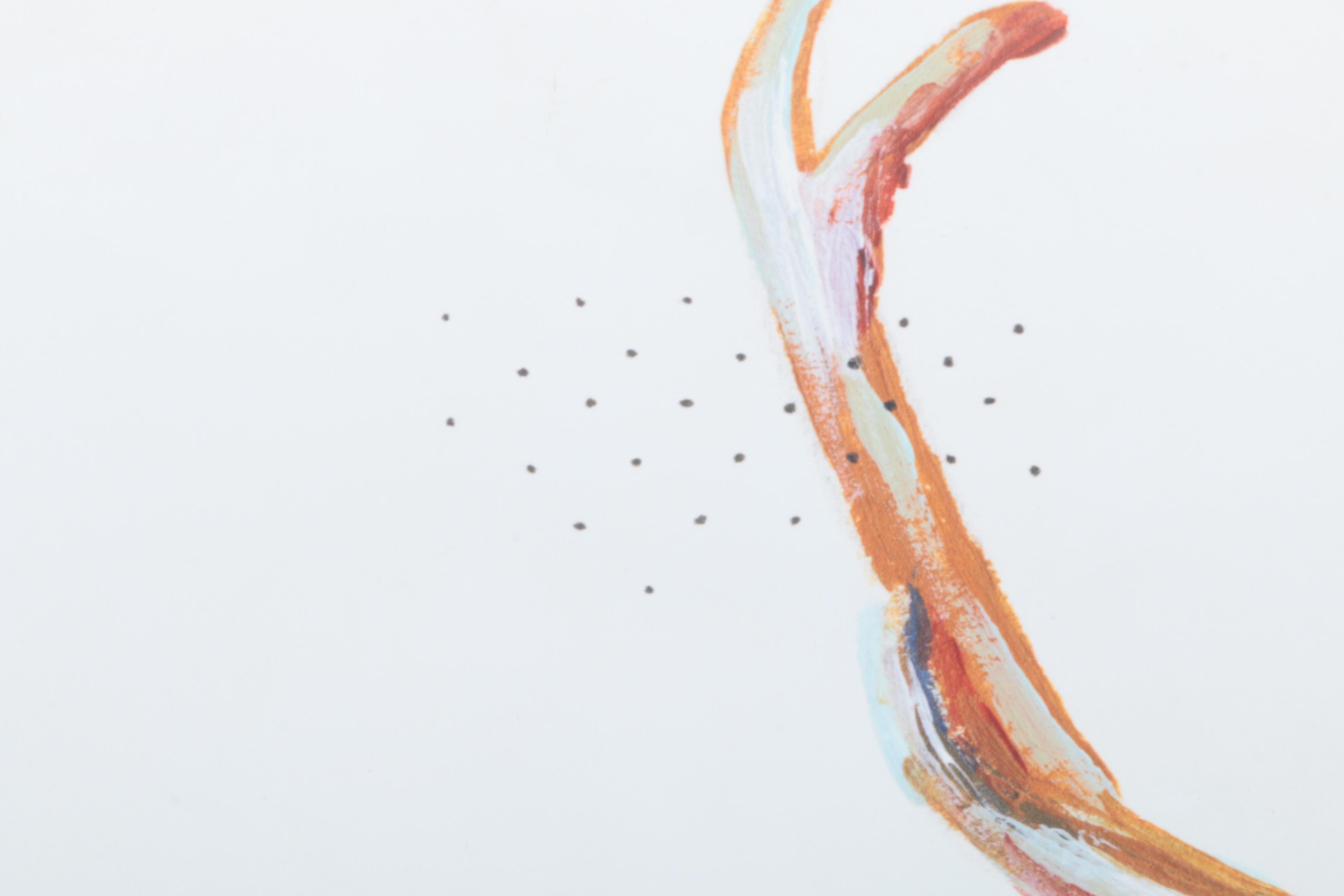 Giclee on Paper After Olivia Charmaine "Deer Wearing Gym Socks"