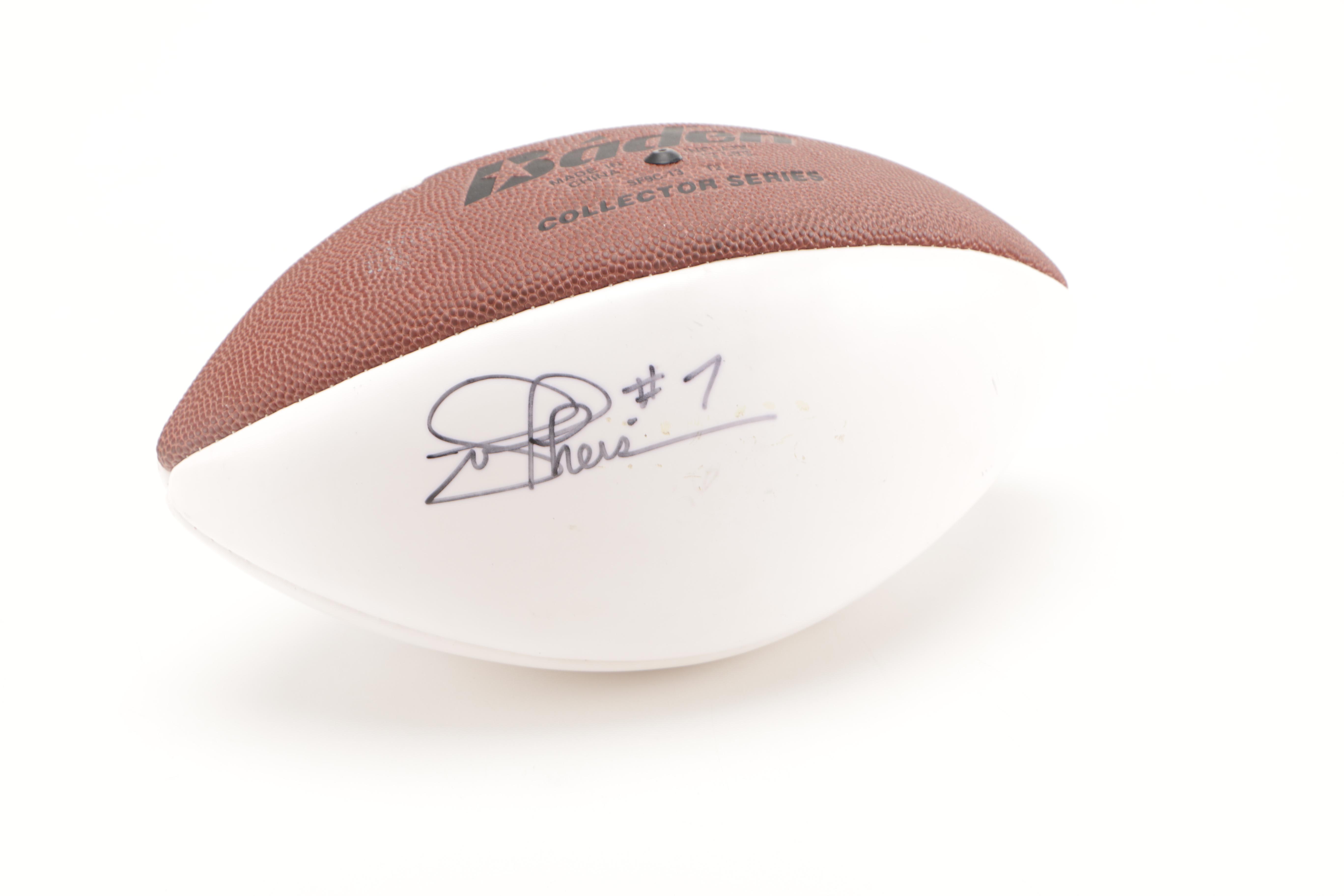 Heisman Trophy Winners Signed Football