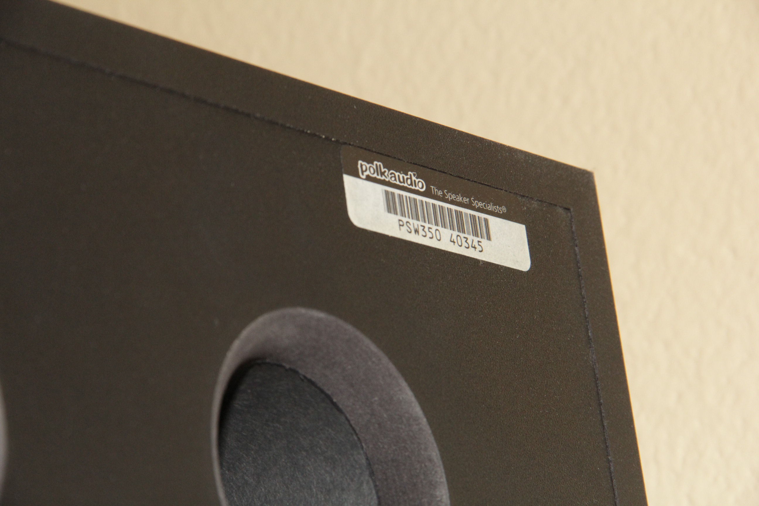 Onkyo A/V Receiver and Polk Audio Subwoofer Speaker