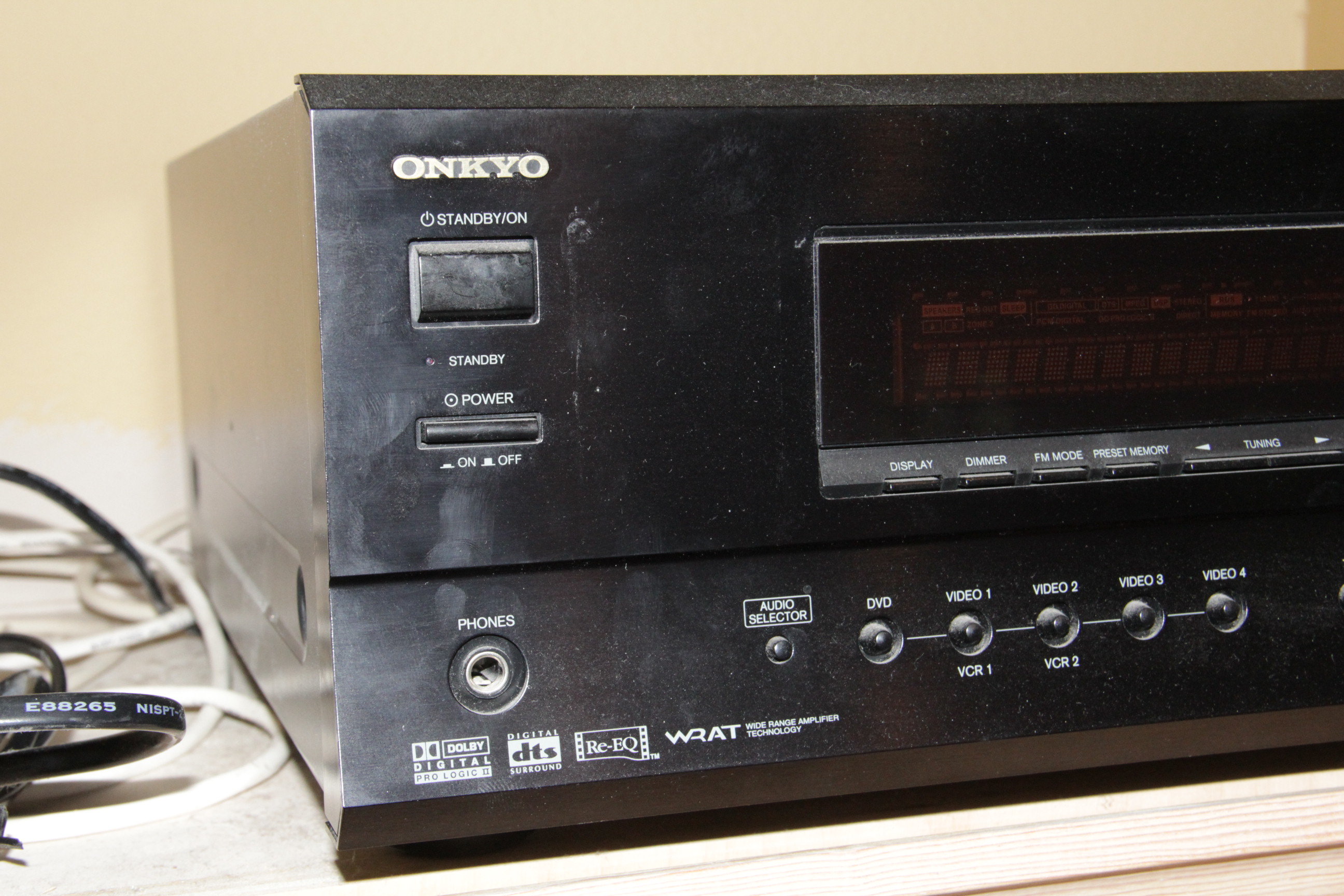 Onkyo A/V Receiver and Polk Audio Subwoofer Speaker