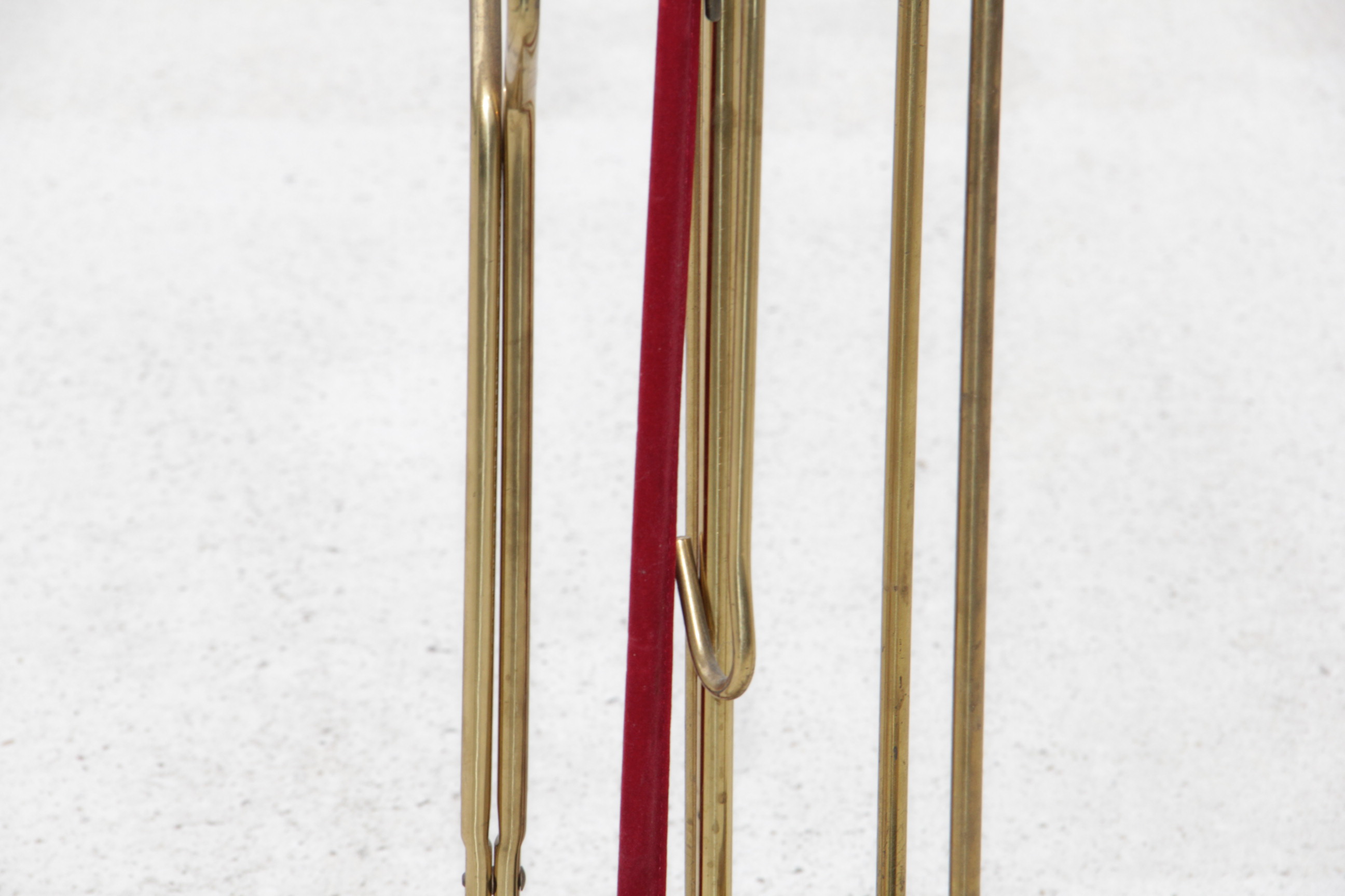 Brass Fireplace Tool Set