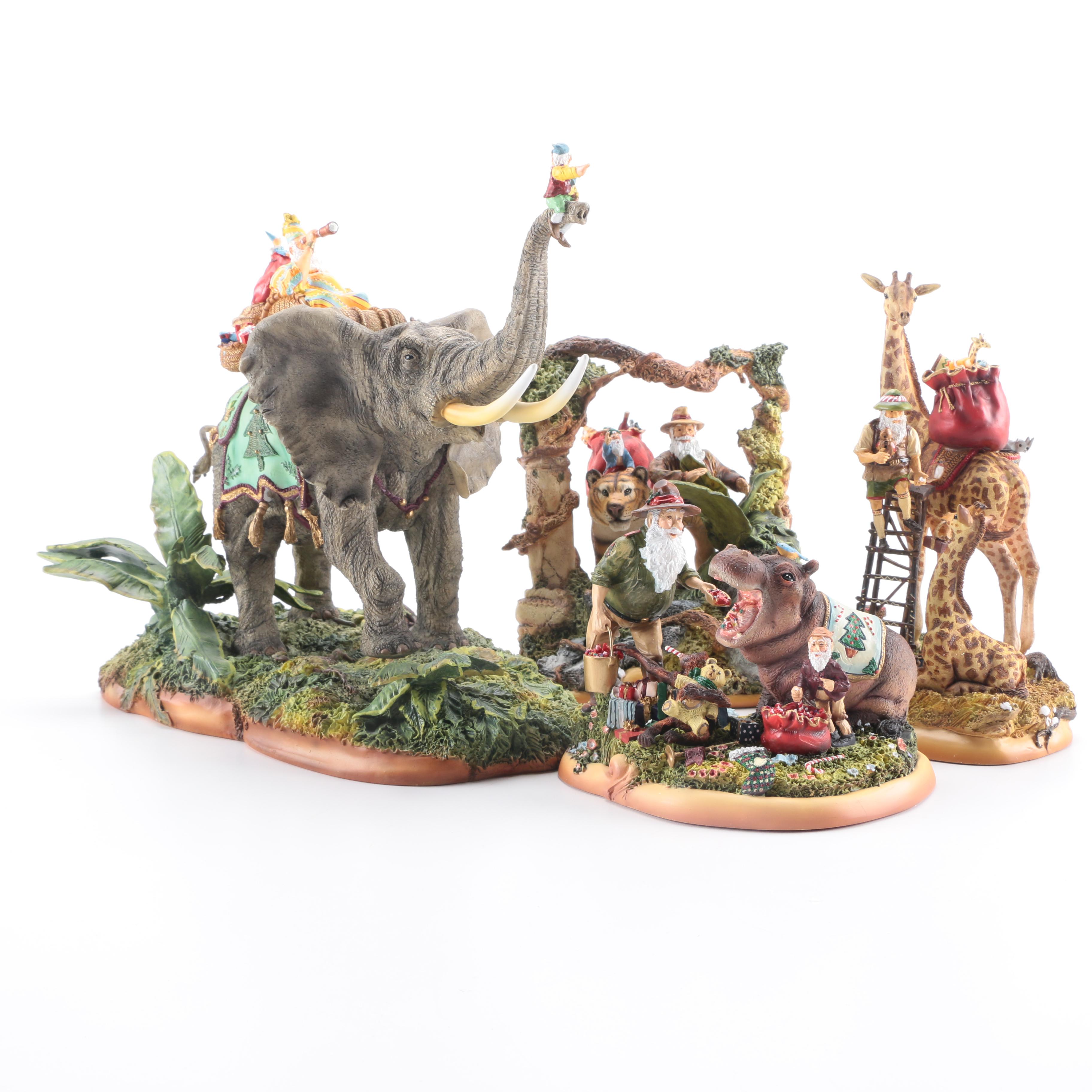 MaruriLimited Edition "Santa's World Travels" Figurines
