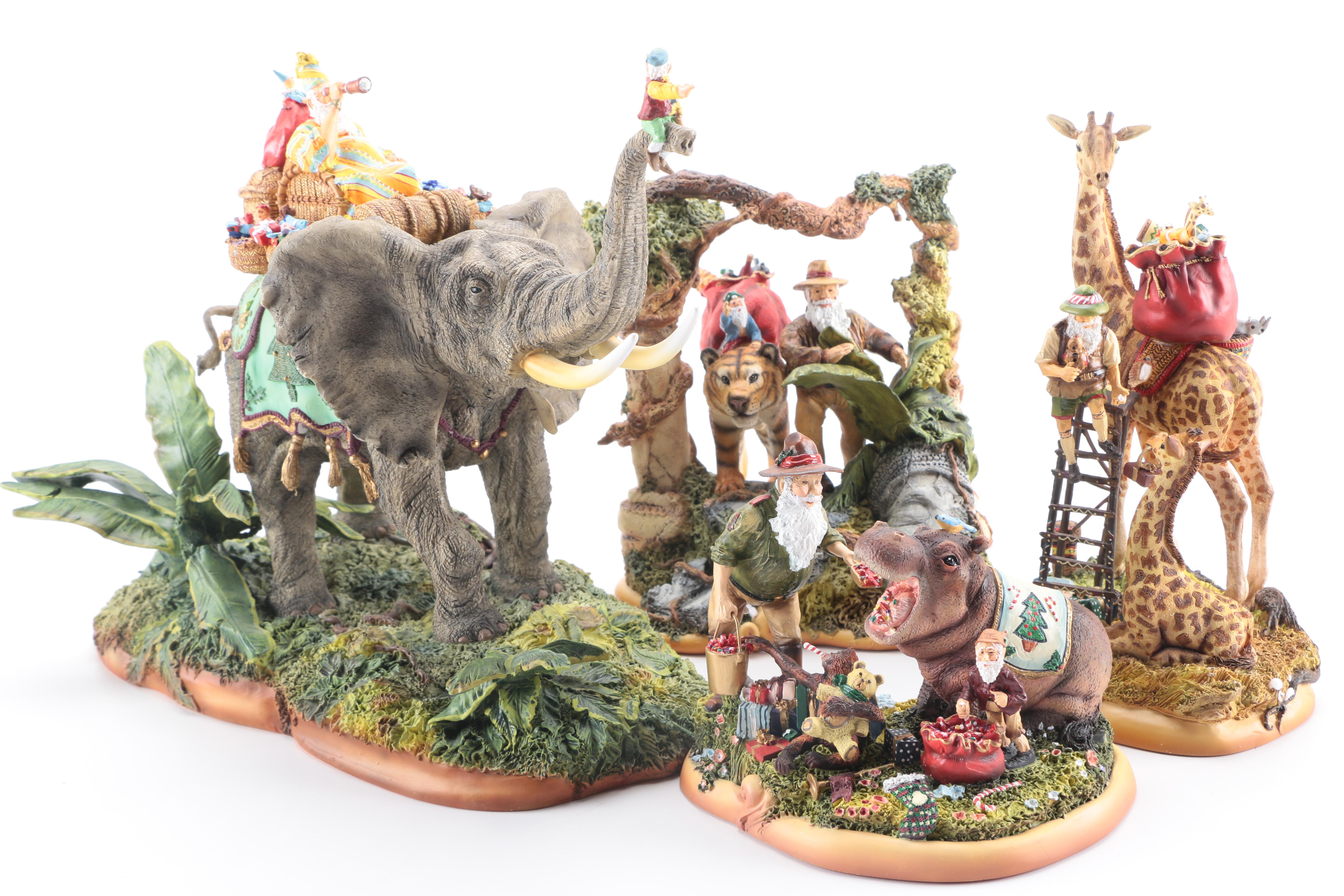 MaruriLimited Edition "Santa's World Travels" Figurines