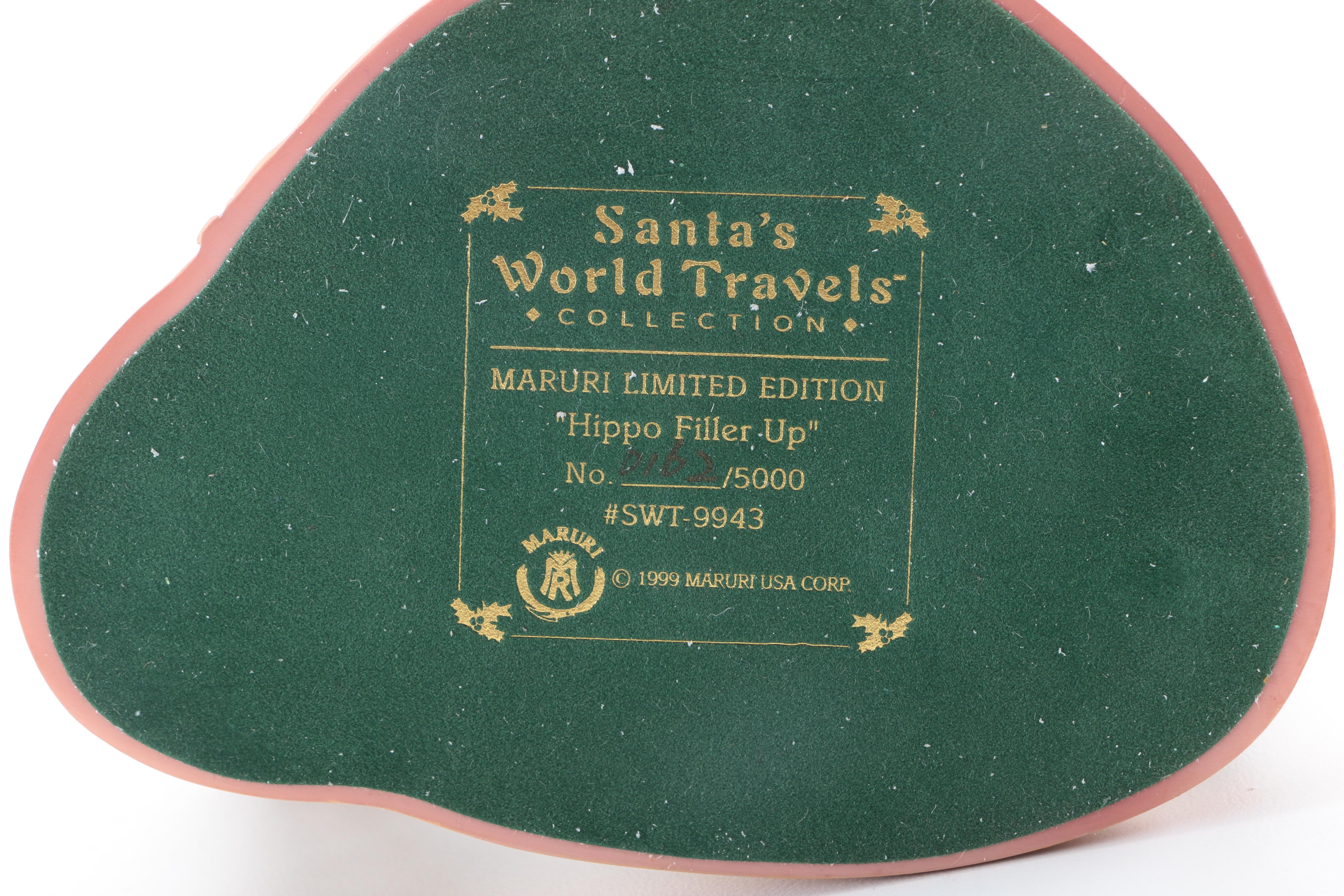 MaruriLimited Edition "Santa's World Travels" Figurines