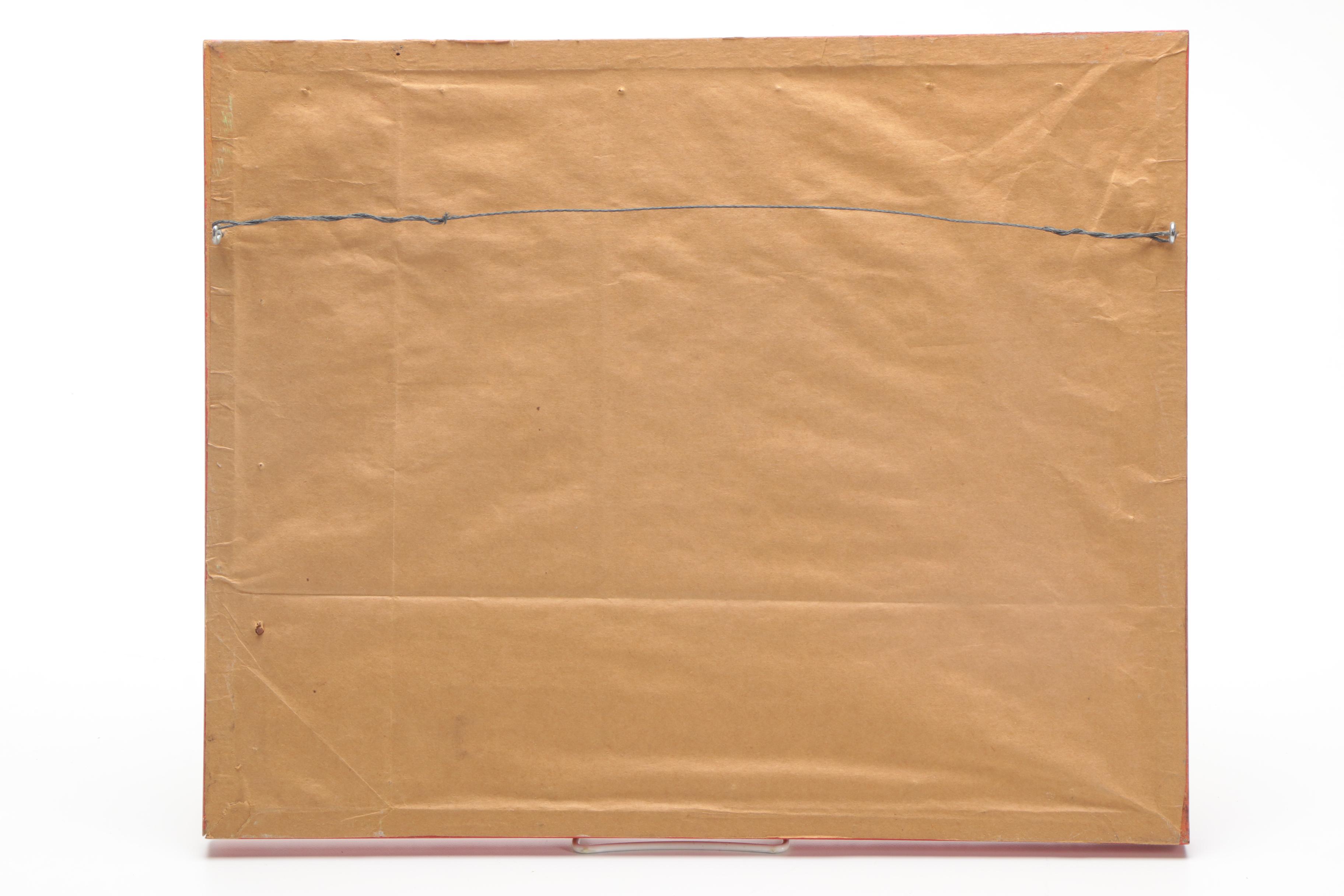 East Asian Gouache Paintings on Silk