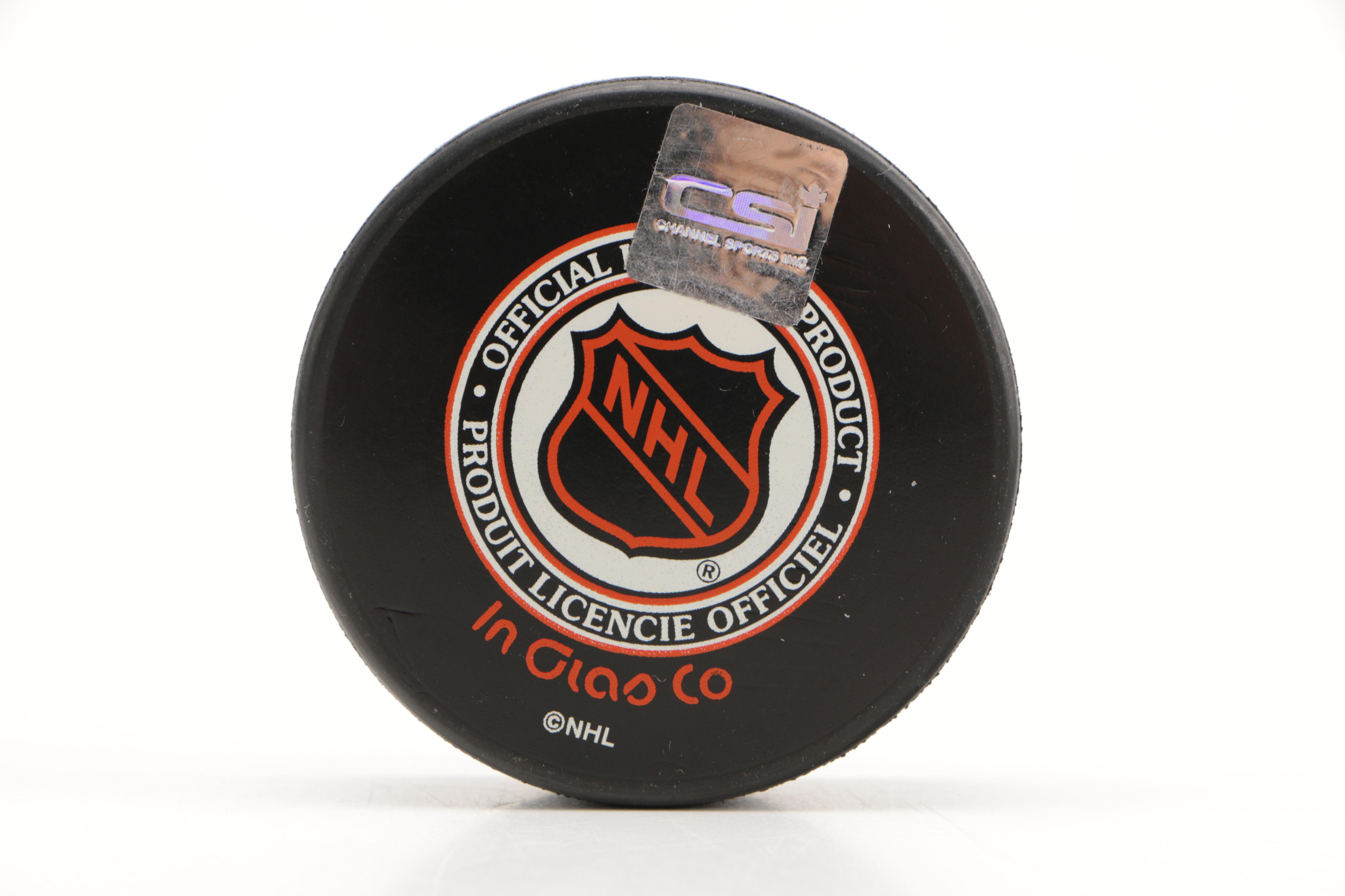 Signed Hockey Pucks