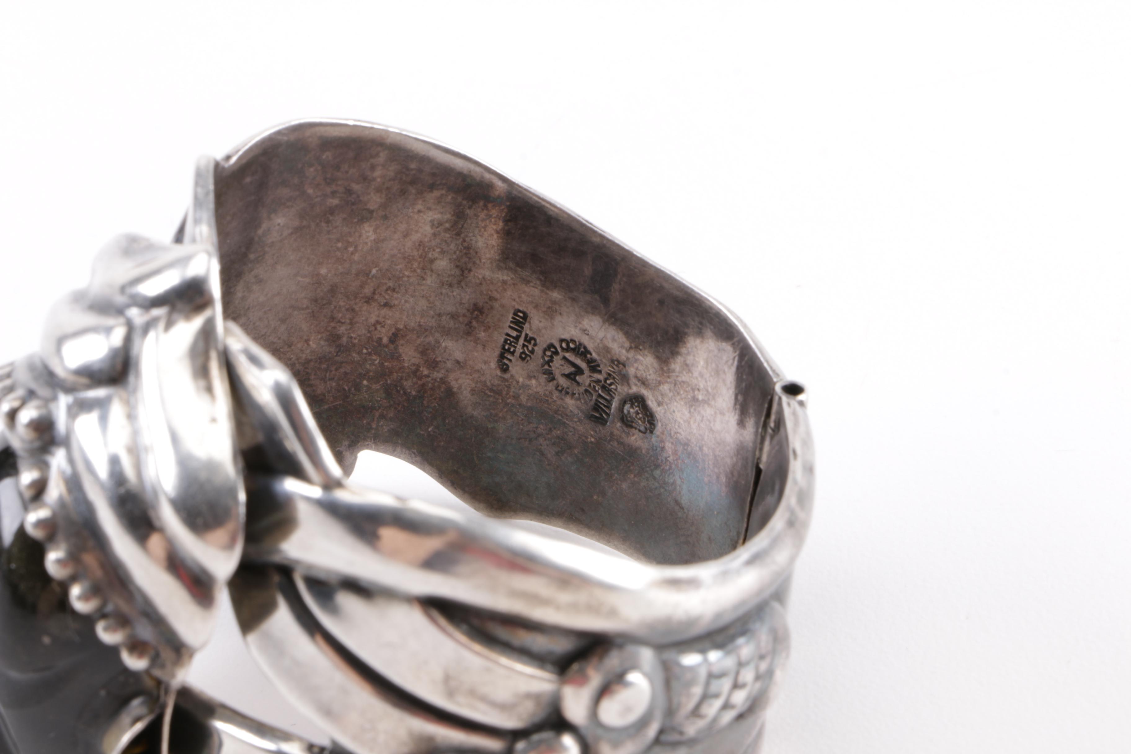 Sterling Silver Alfredo Villasana Cuff Bracelet