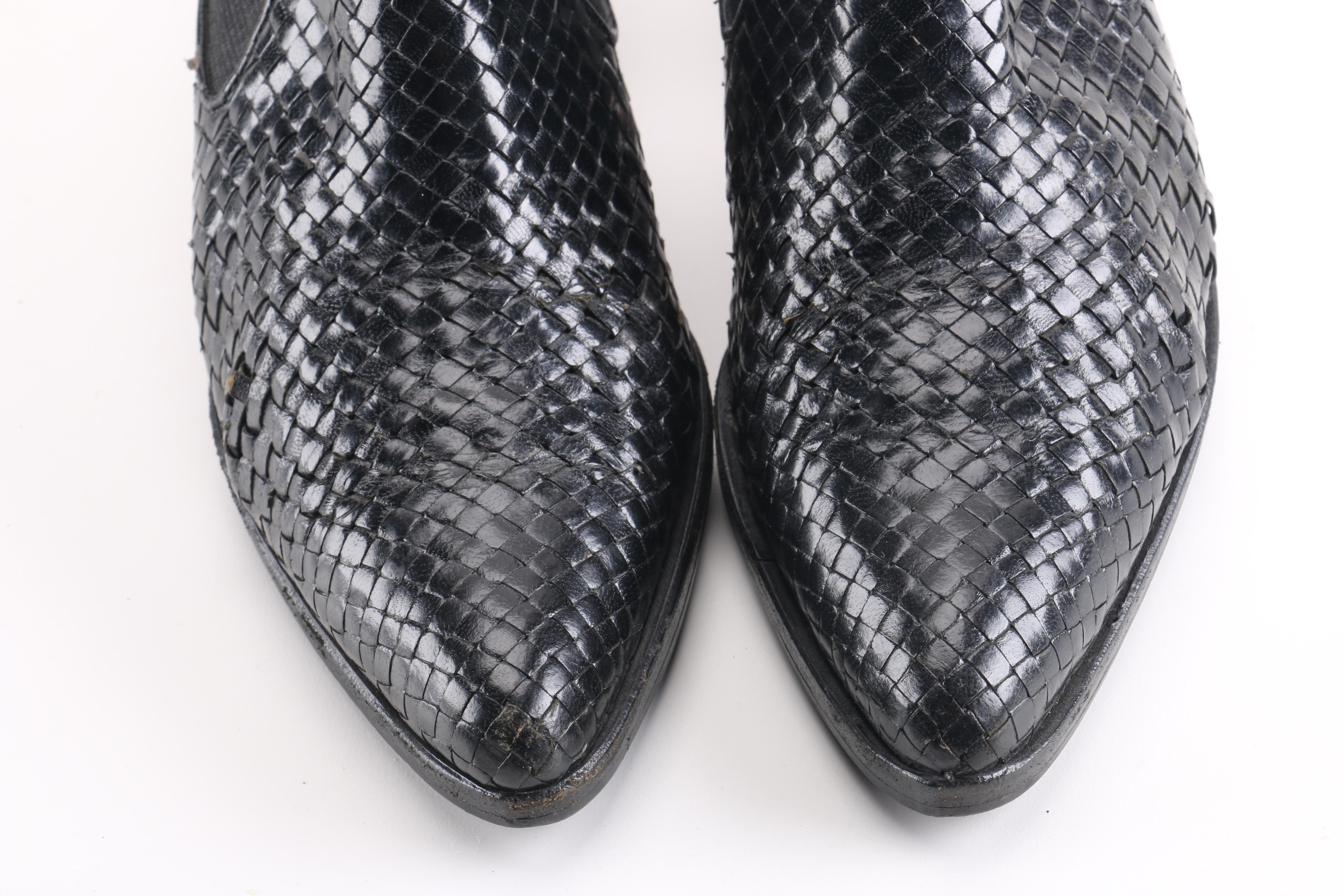 Black Leather Stephane Kelian Heeled Shoes