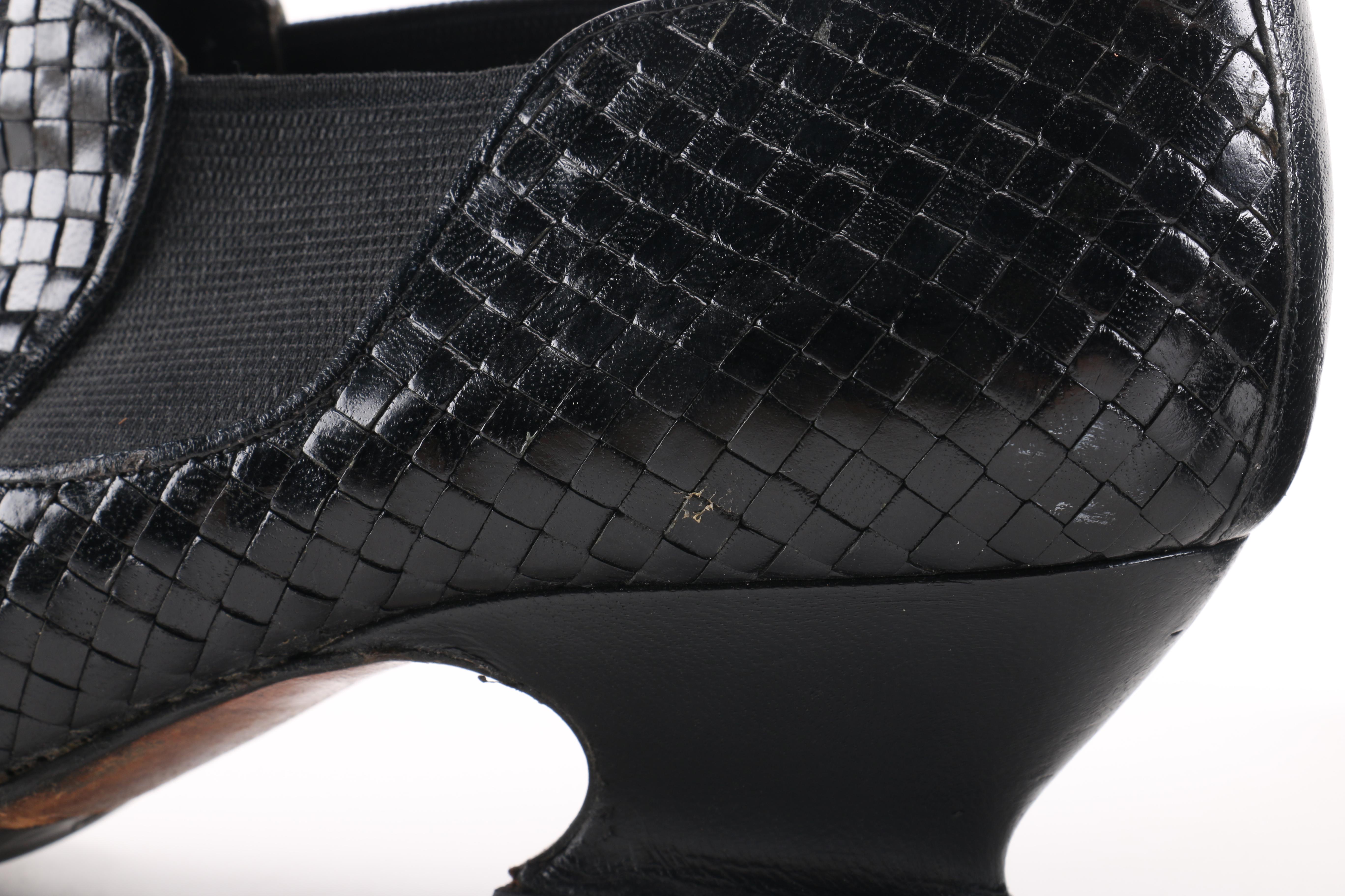 Black Leather Stephane Kelian Heeled Shoes