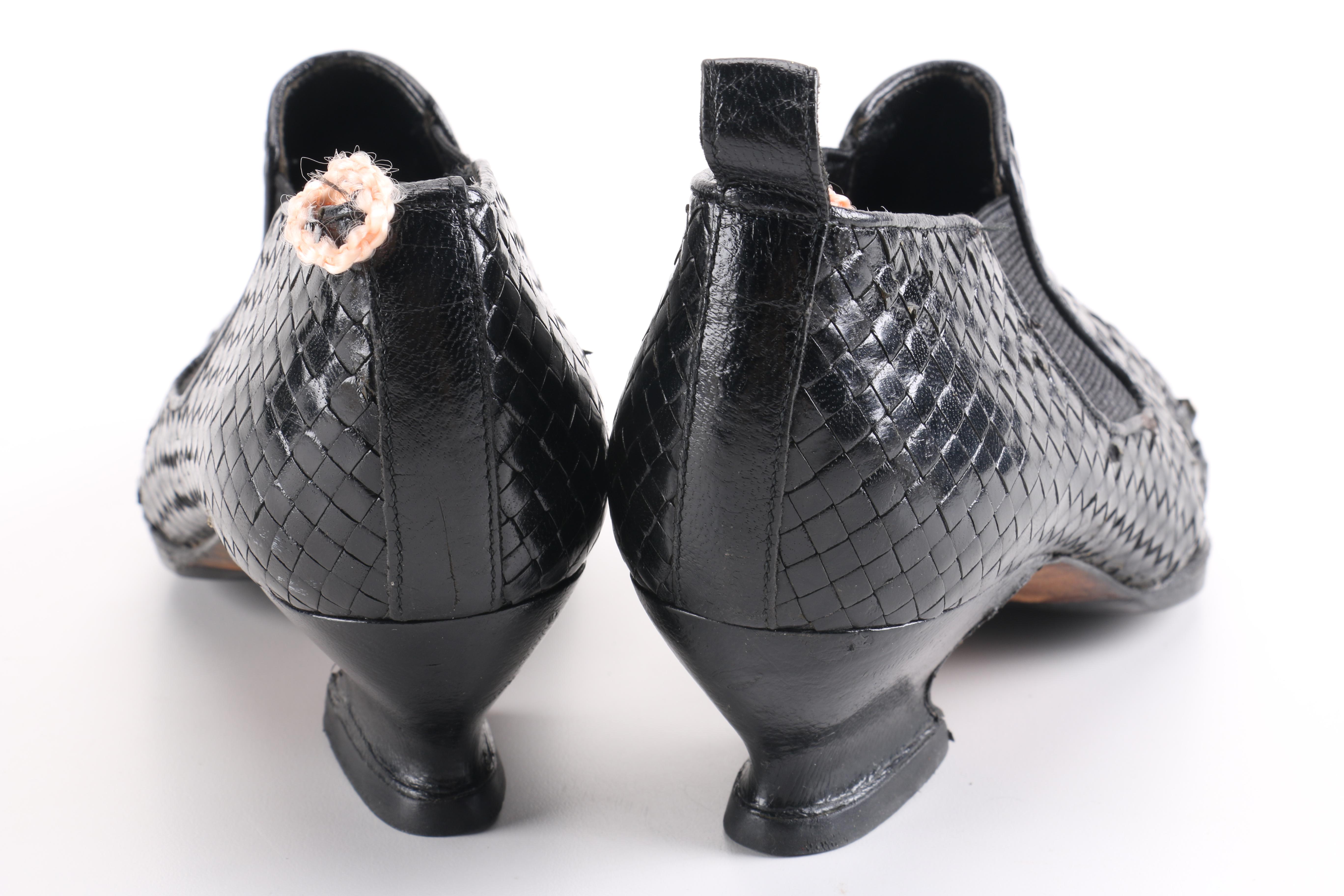 Black Leather Stephane Kelian Heeled Shoes